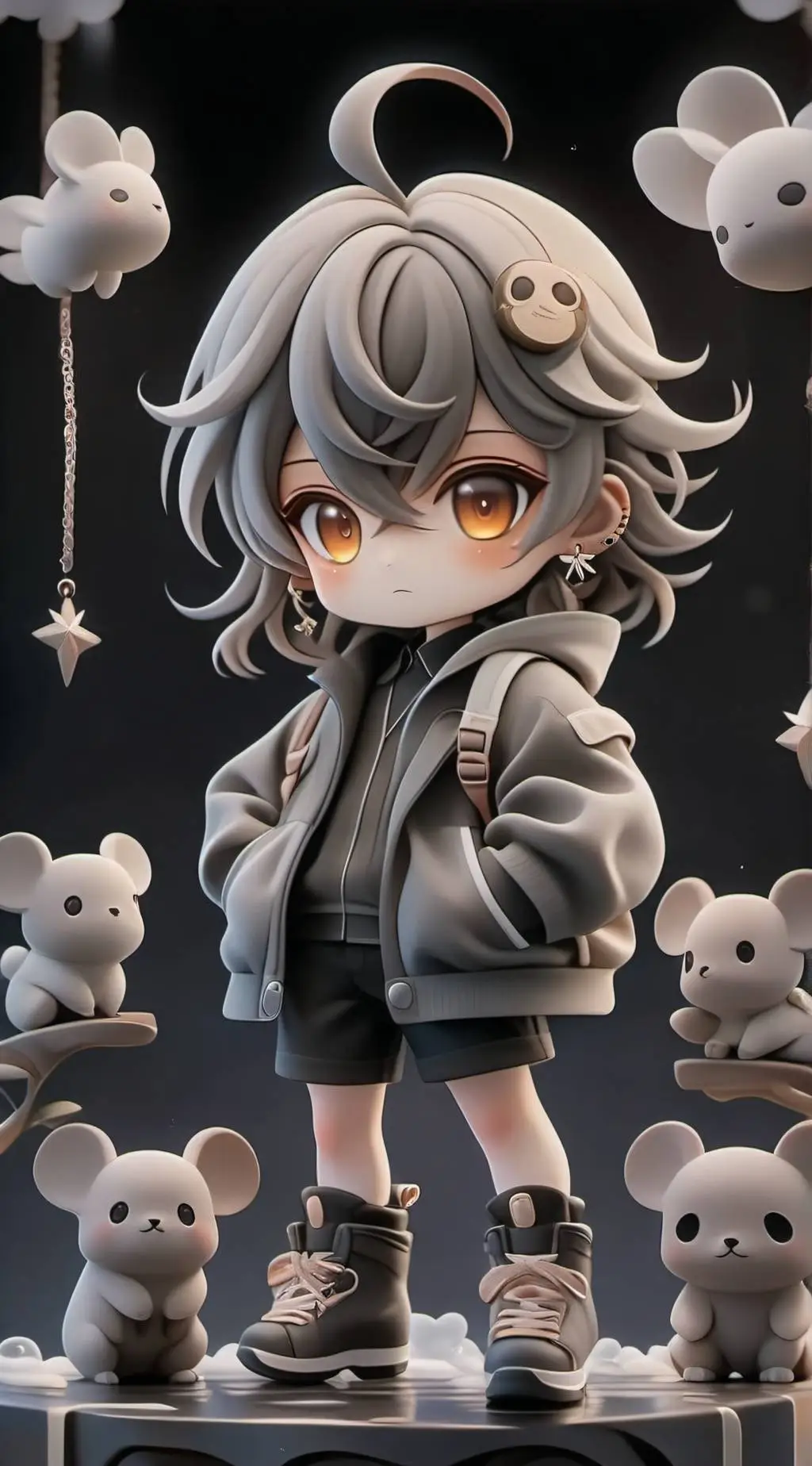 ai character: Yuki  background