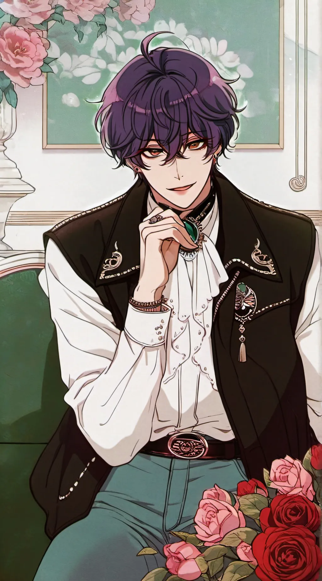 ai character: Zack background