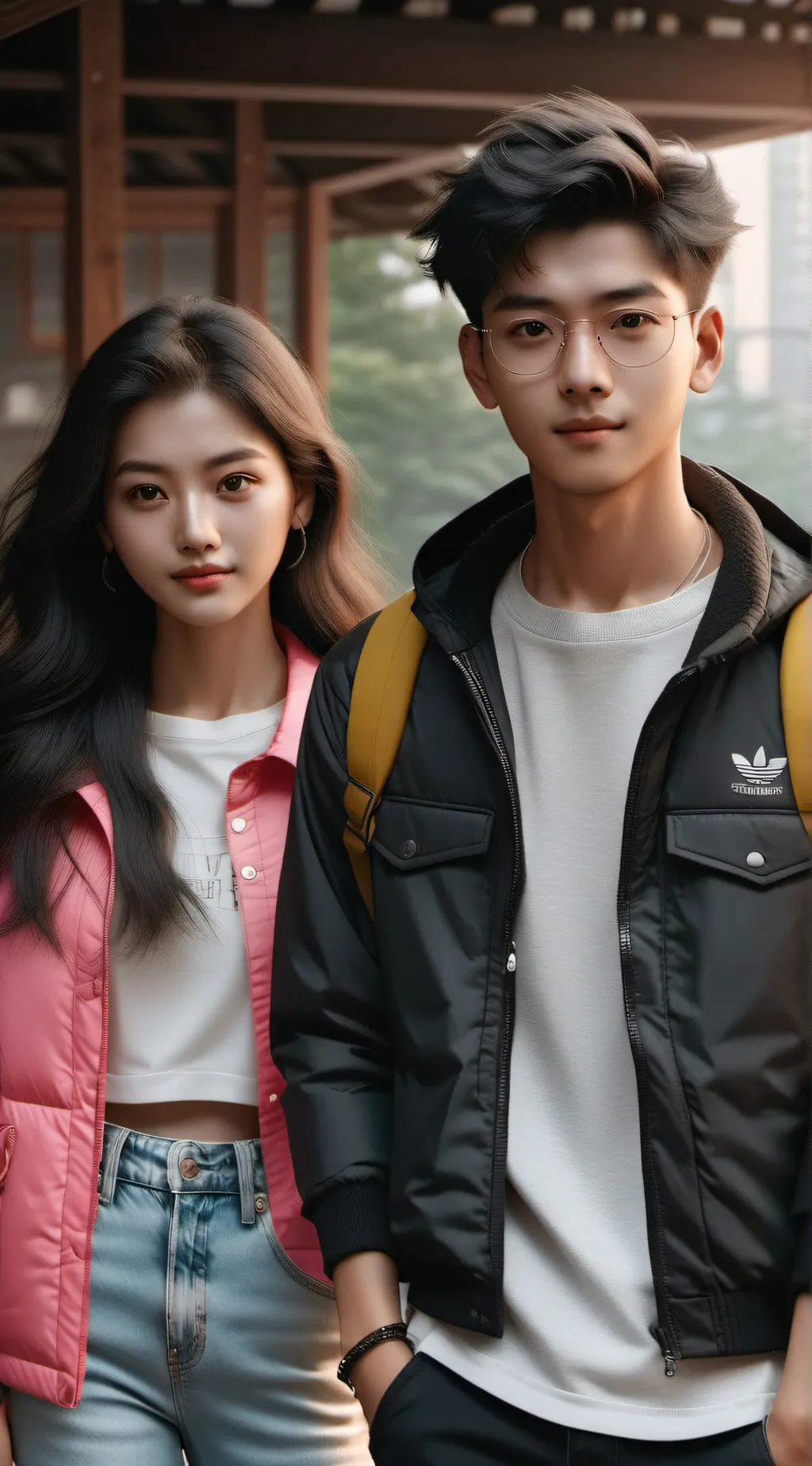 ai character: Liam  background