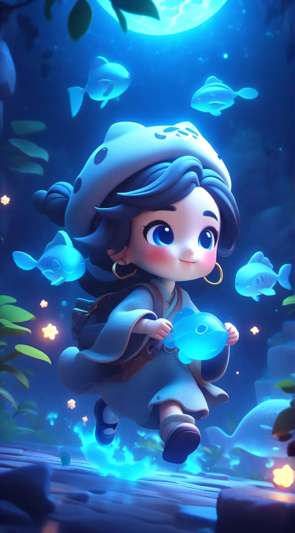 ai character: THE LOUD HOUSE  background