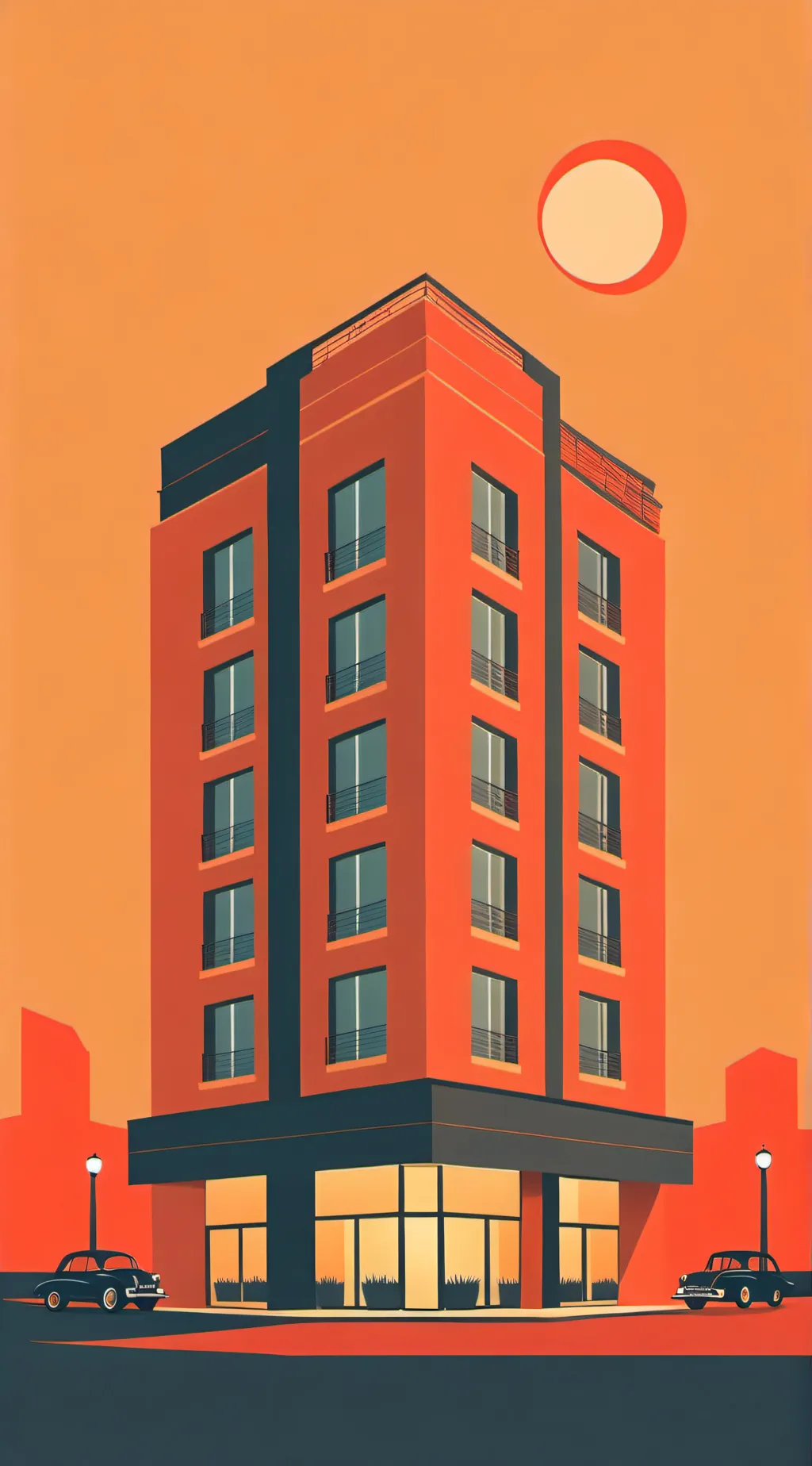 ai character: HH❤️🏨 background