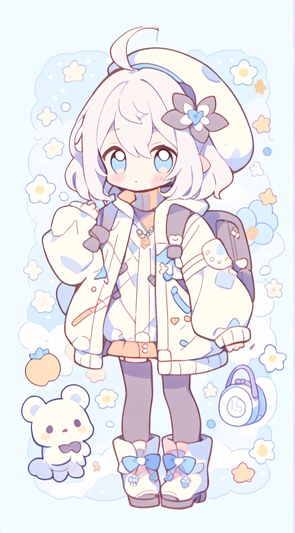 ai character: Lusy background