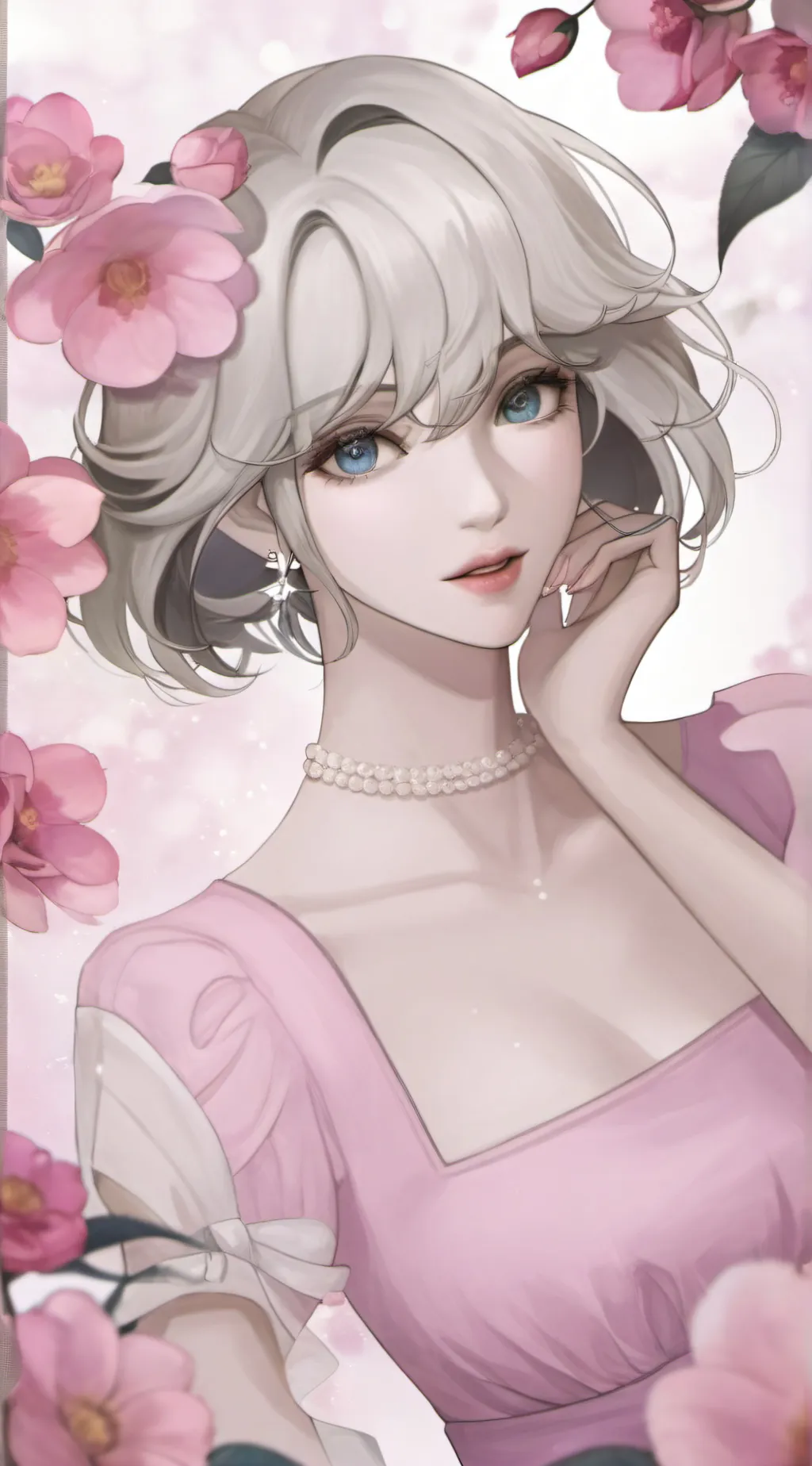 ai character: Tiffany  background