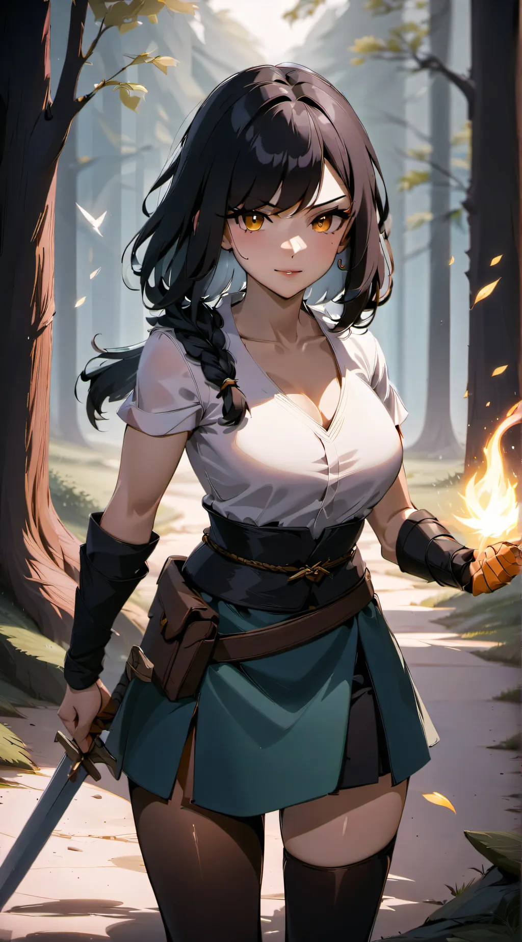 ai character: Katie background