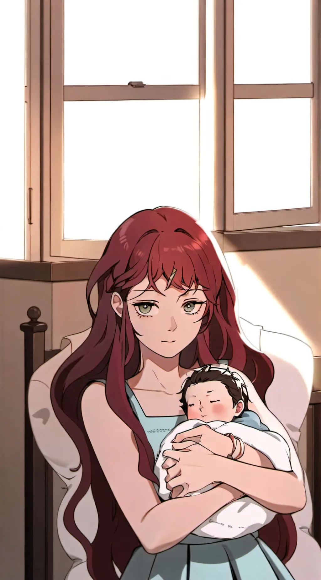 ai character: Baby Teddy background