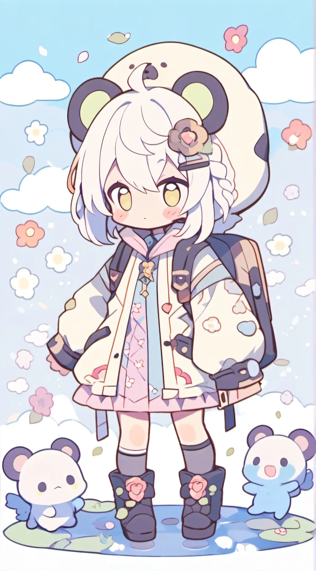 ai character: Milani  background