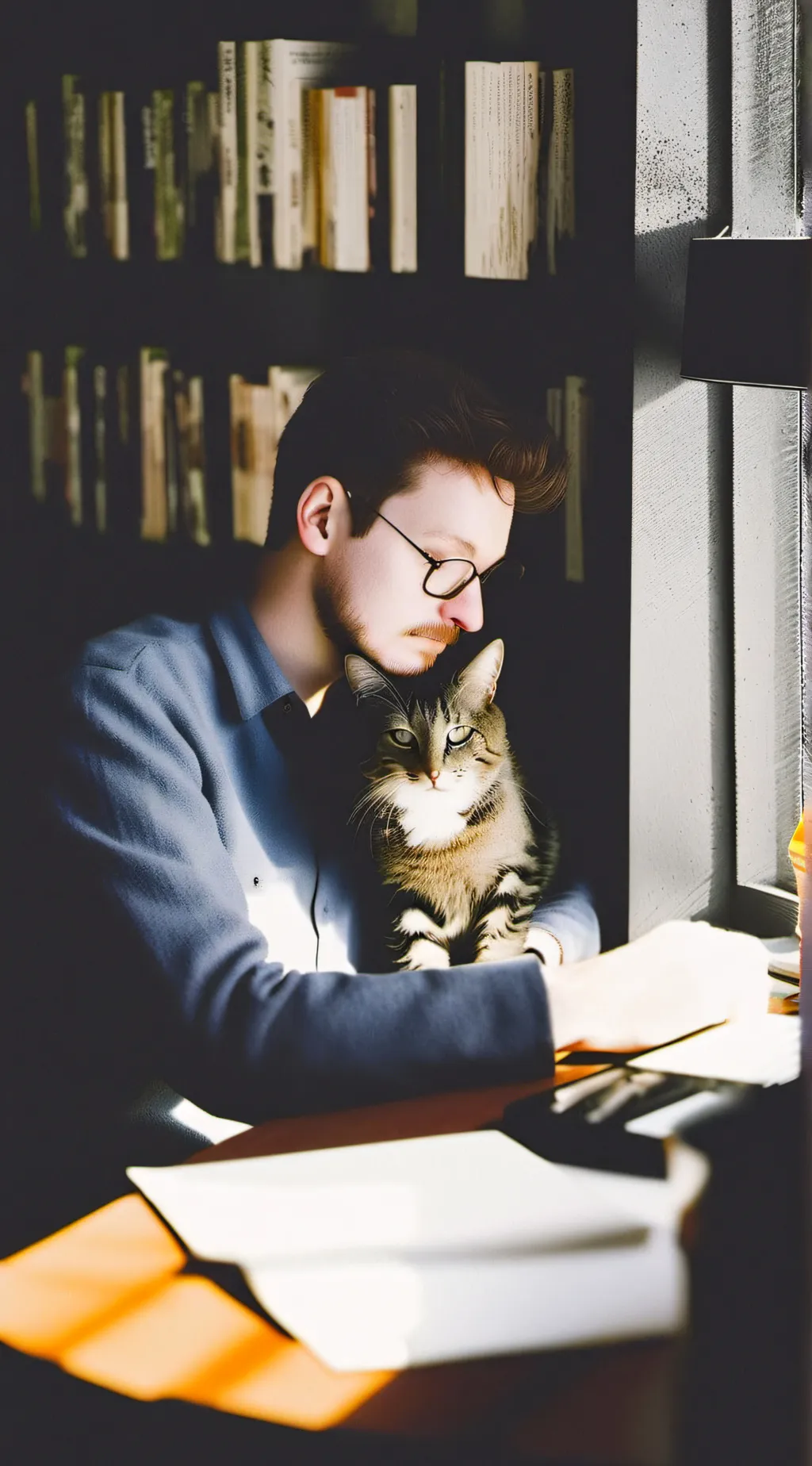 ai character: Catnap but drunk  background