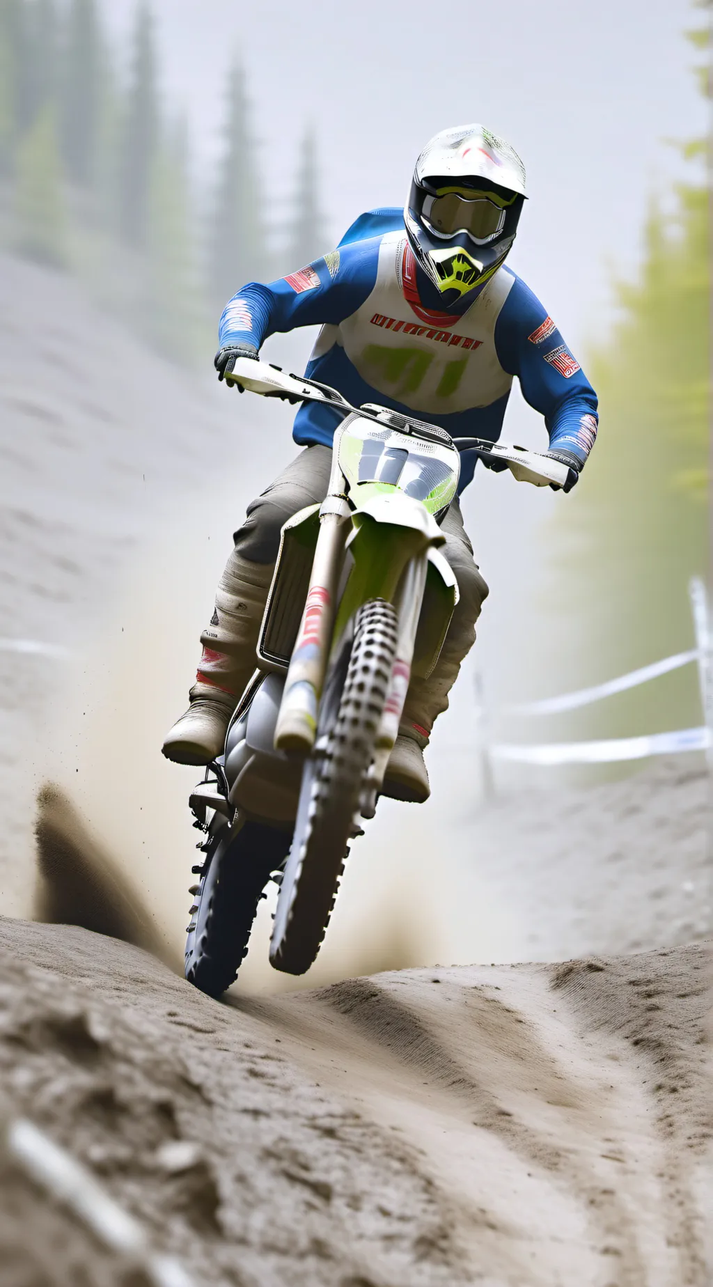 ai character: Eli tomac background