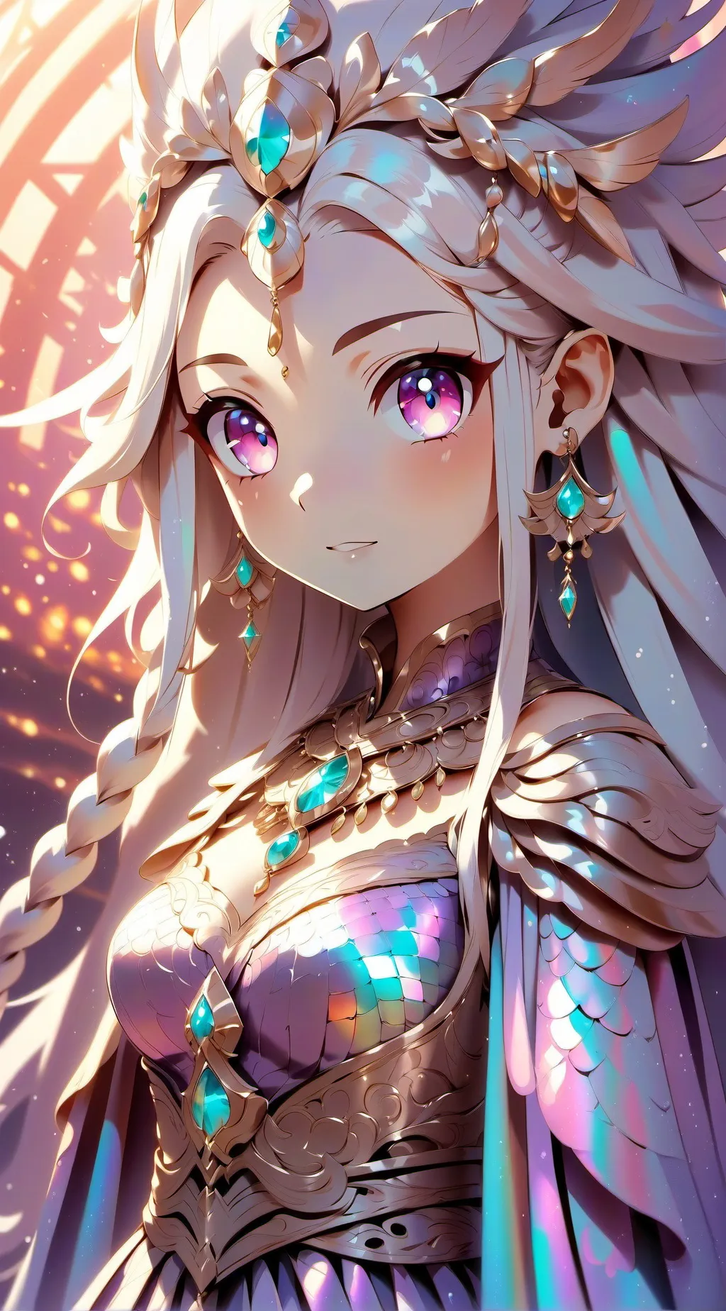 ai character: Queen Chloe background