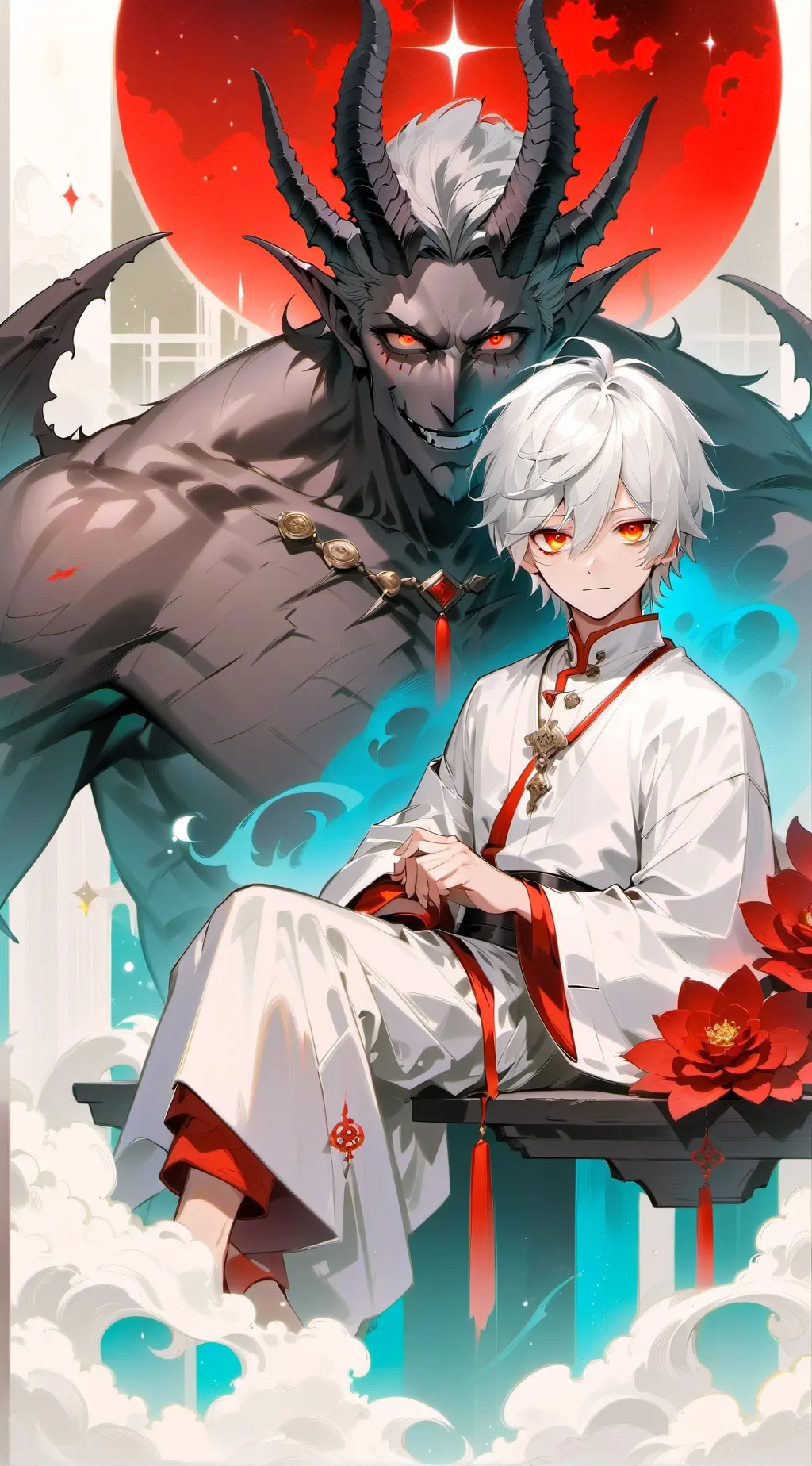 ai character: Max background