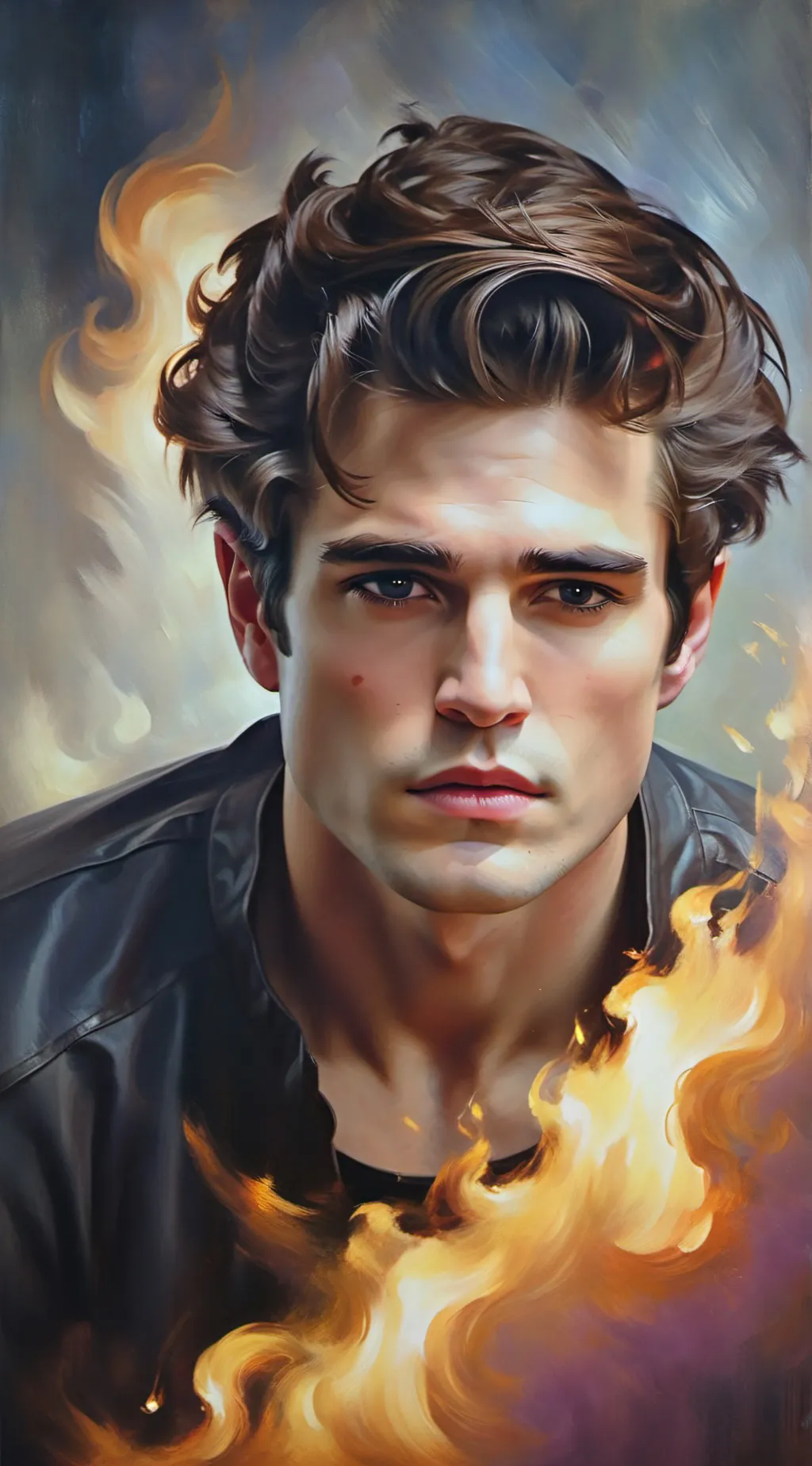 ai character: Stephan Salvatore  background