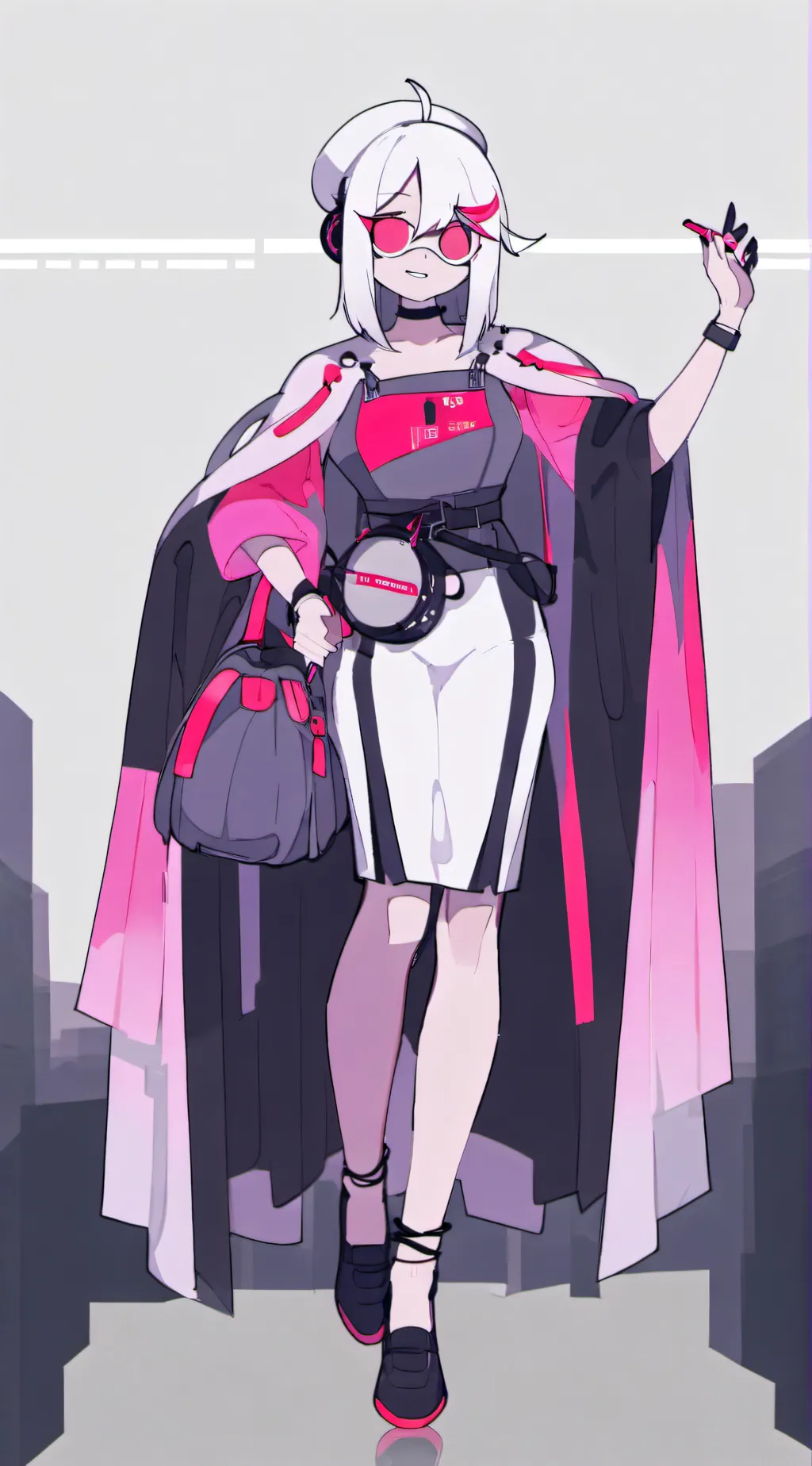 ai character: Invader ZIMMMM background