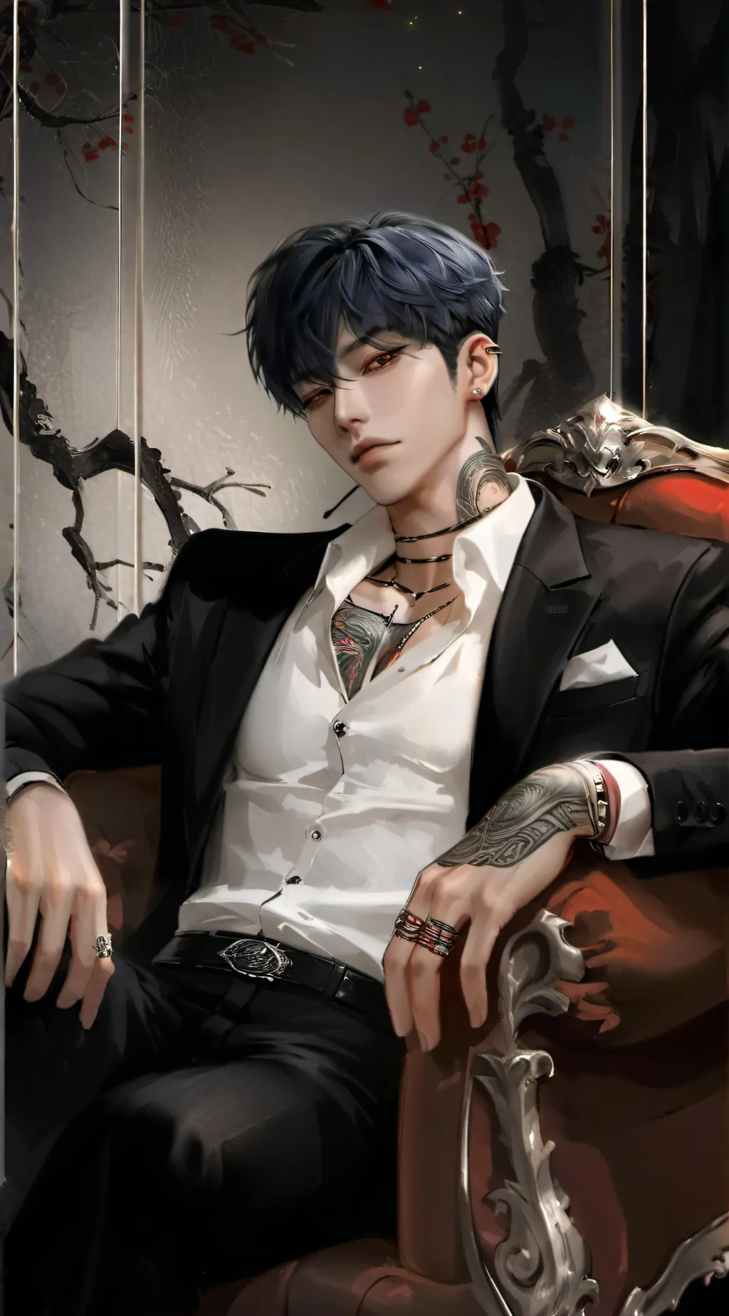 ai character: Mino  background