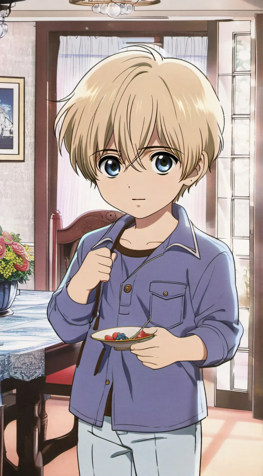 ai character: Boi background