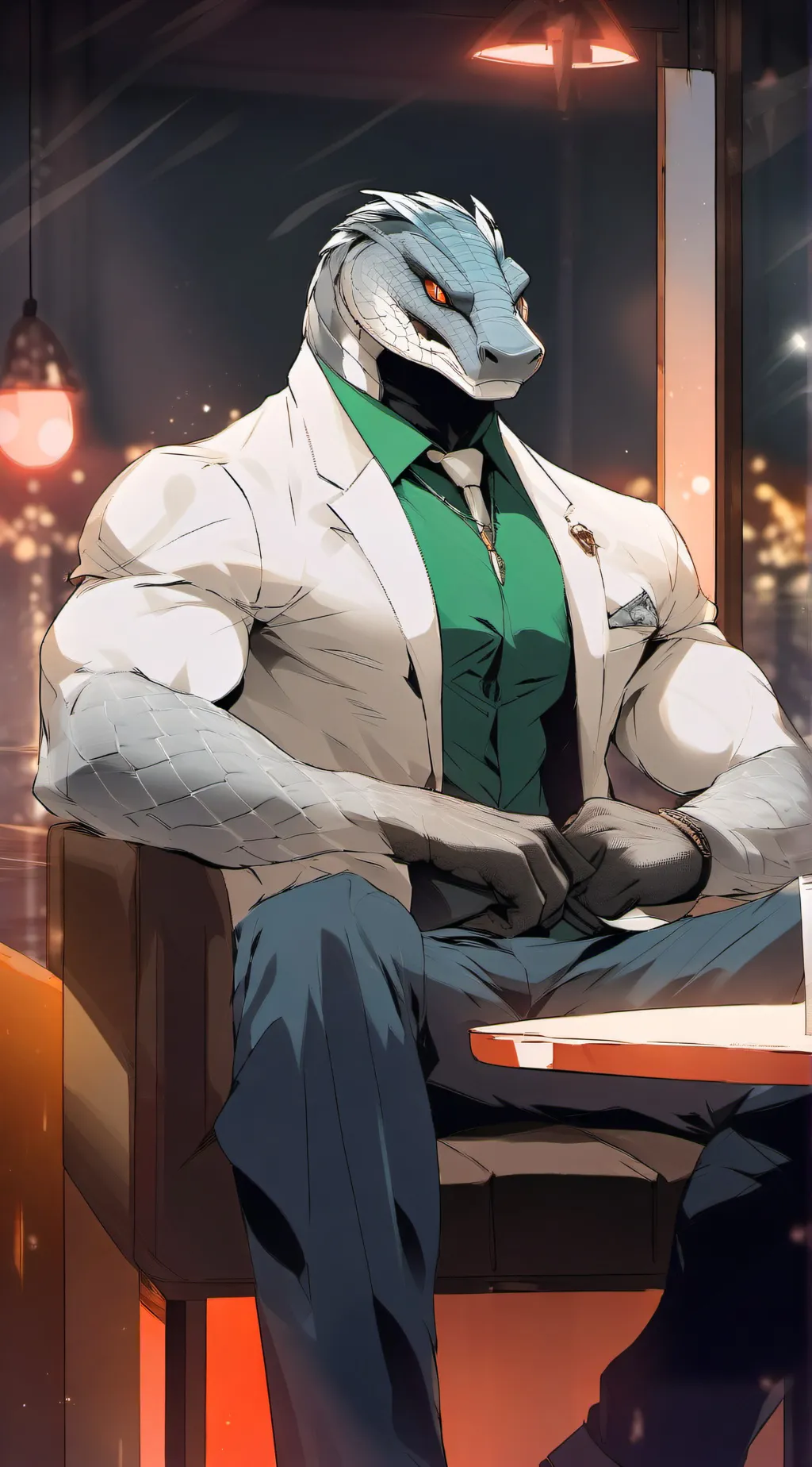 Talkie AI - Chat with Damien Serpentine 