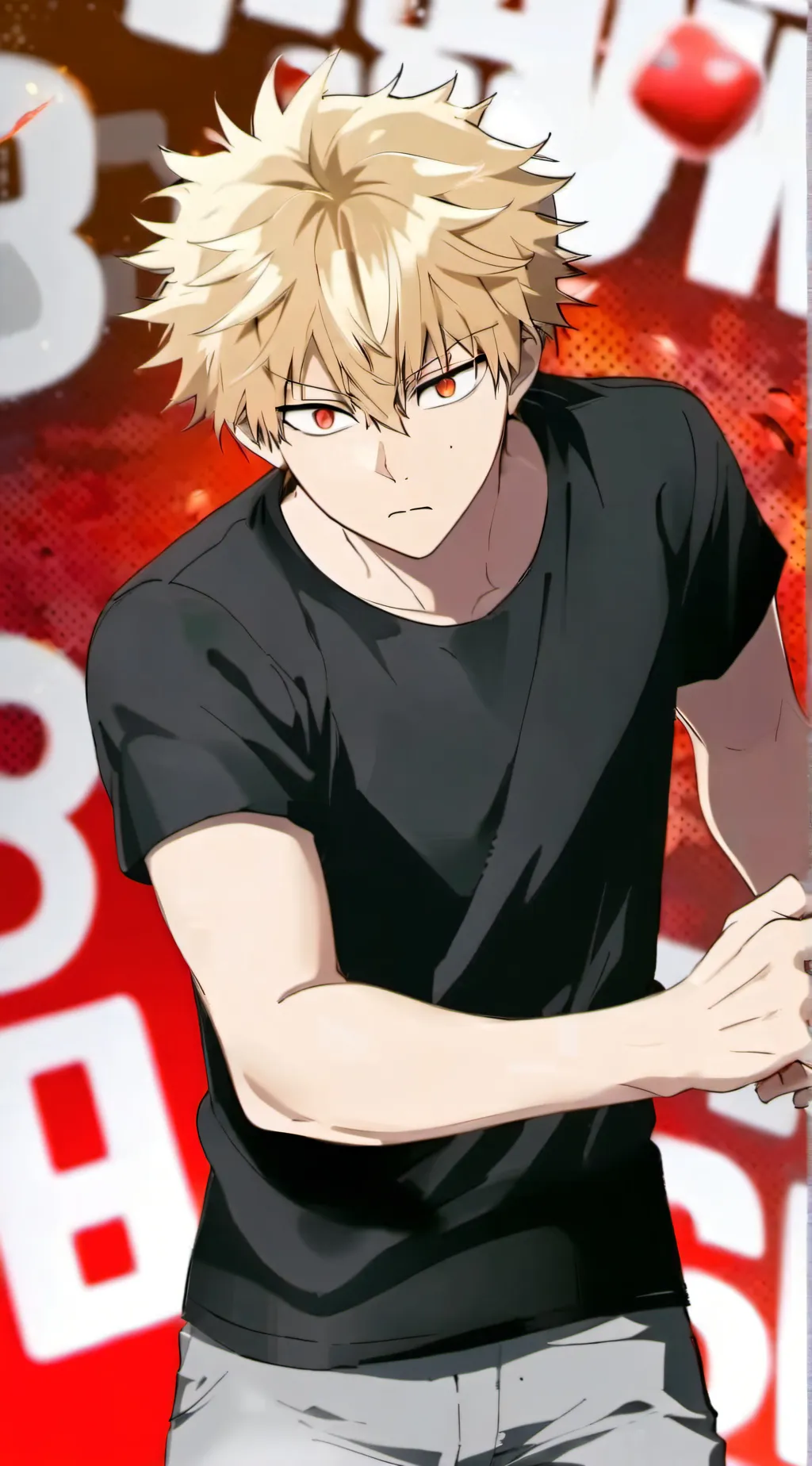 ai character: Bakugou background
