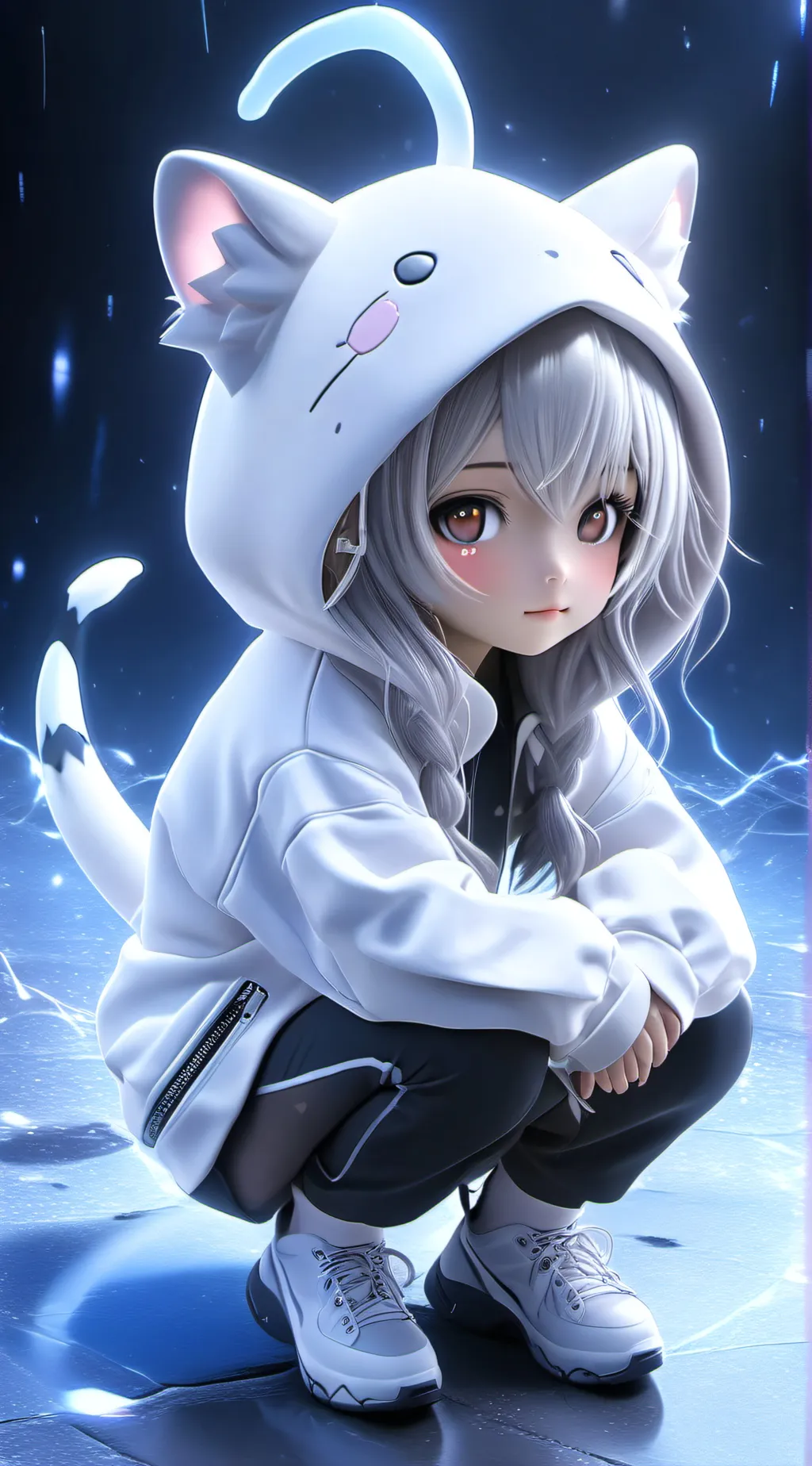 ai character: Mew (pokemon) background