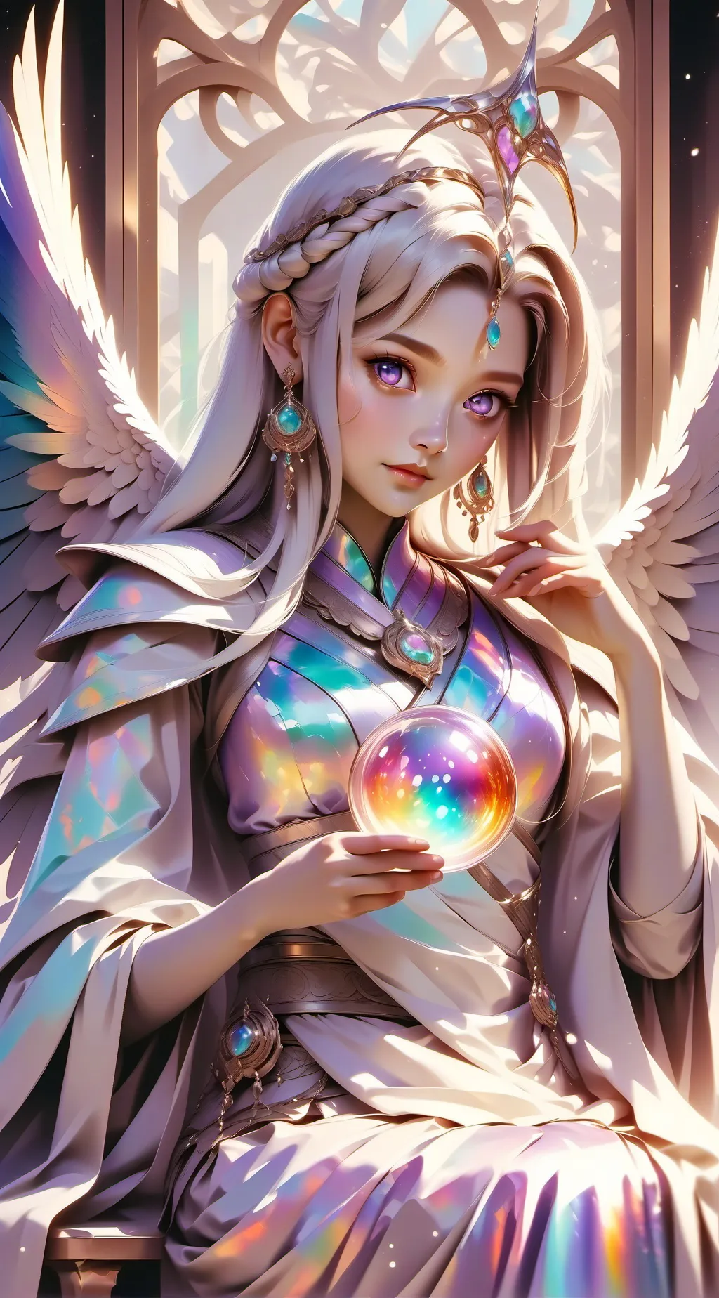 ai character: pearl  background