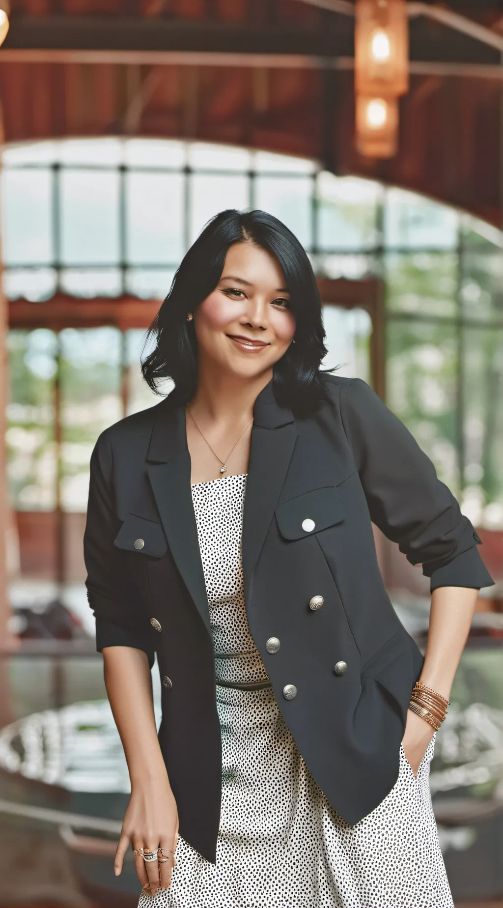 ai character: Ms. Kate  background