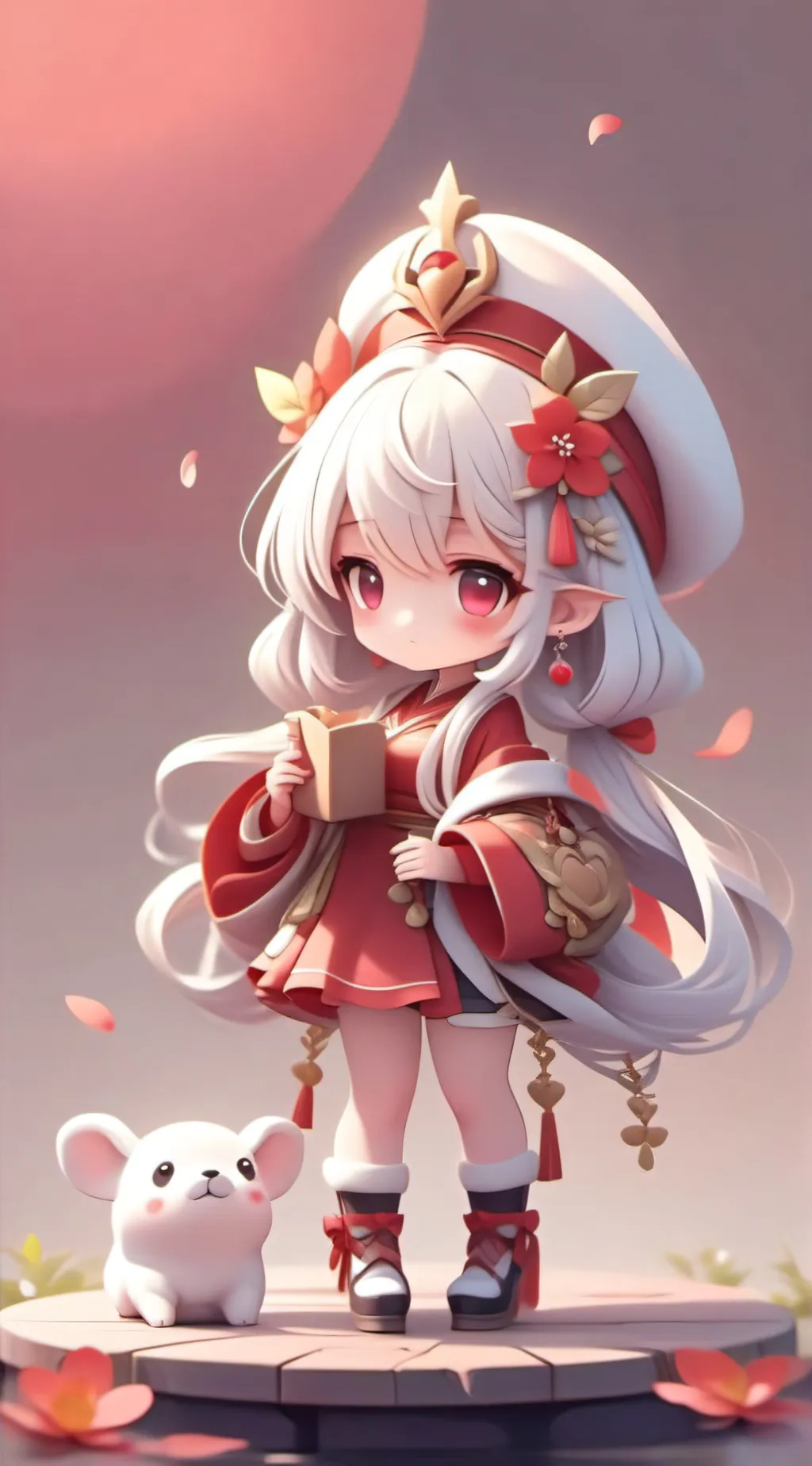 ai character: emily background