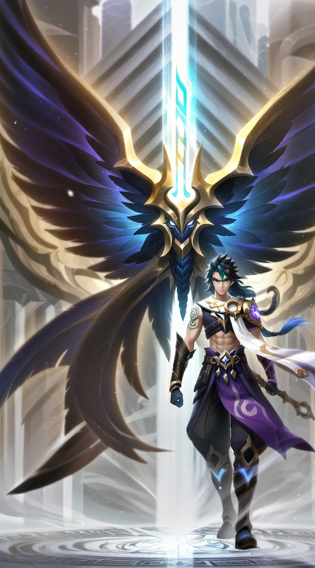 ai character: ANASUNMEGASHIP  background