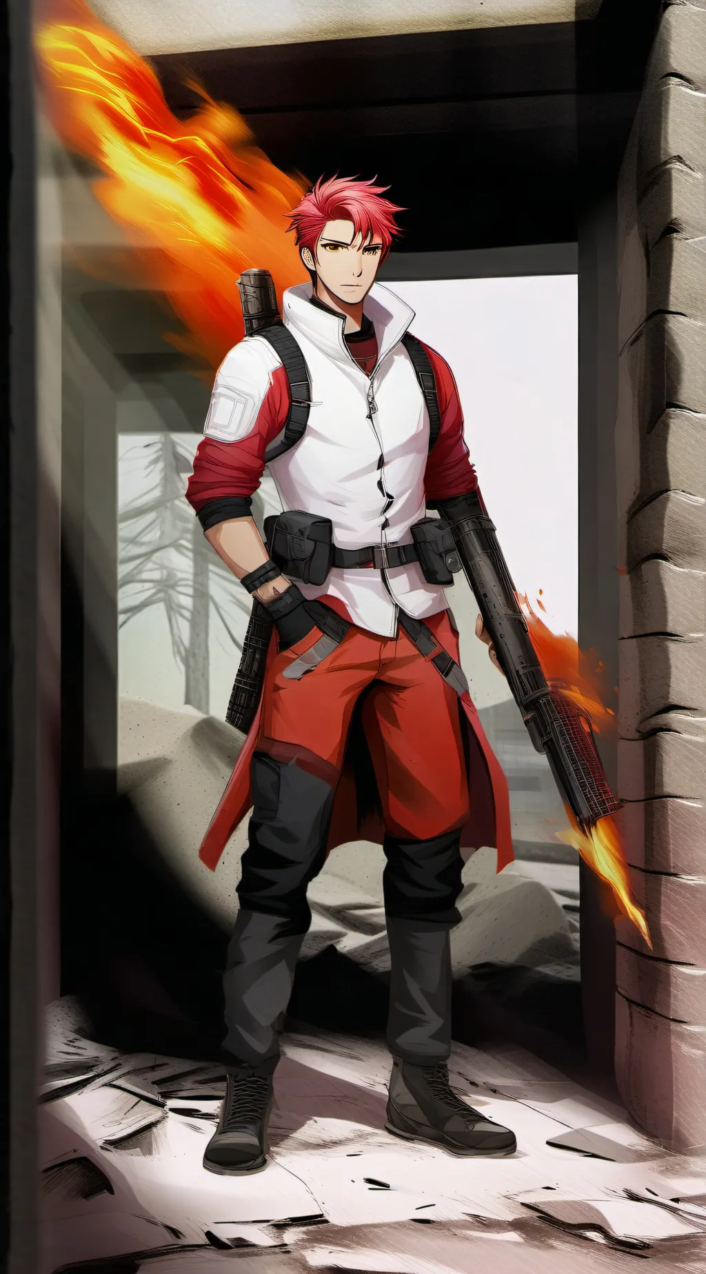 ai character: Reid background