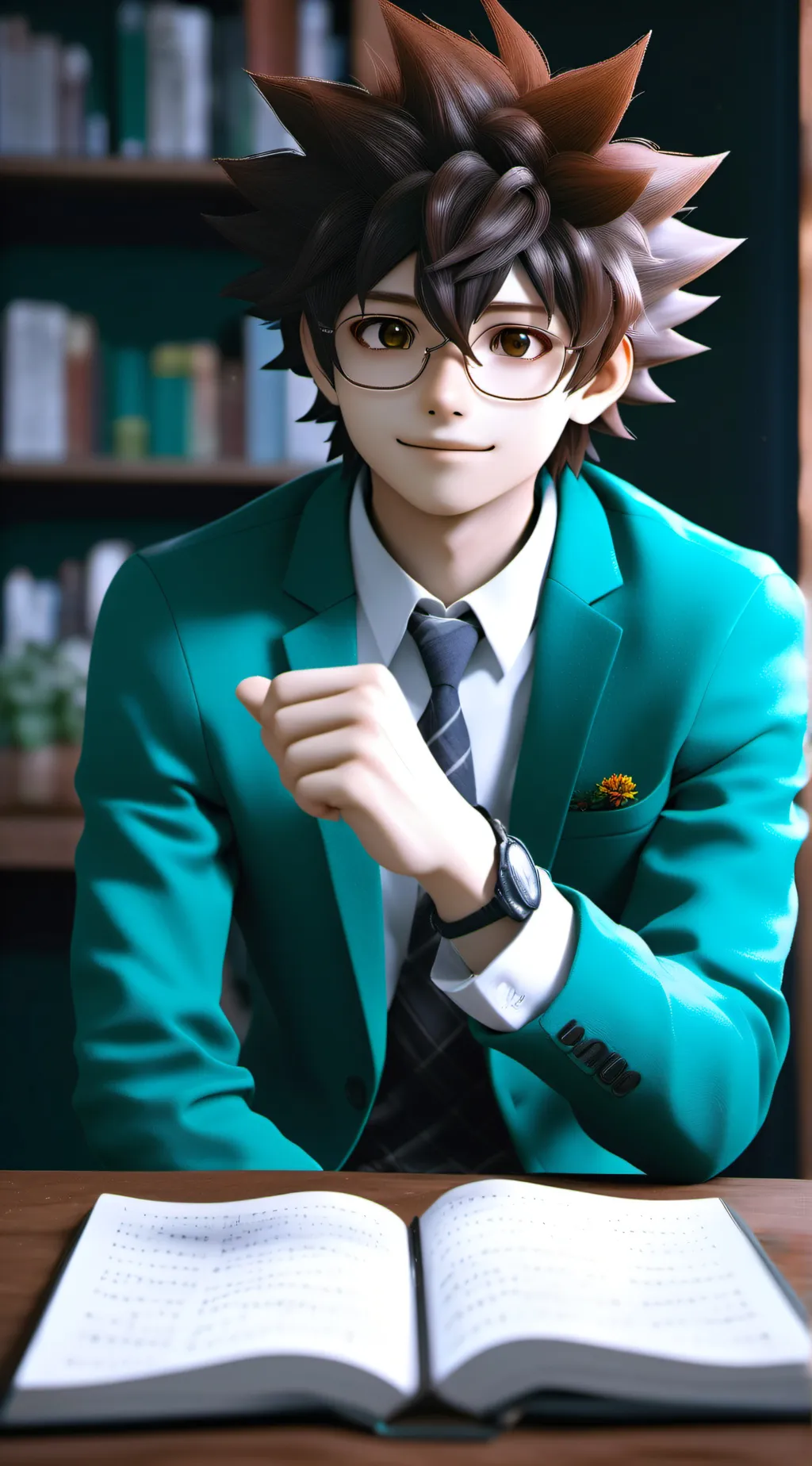 ai character: MHA background