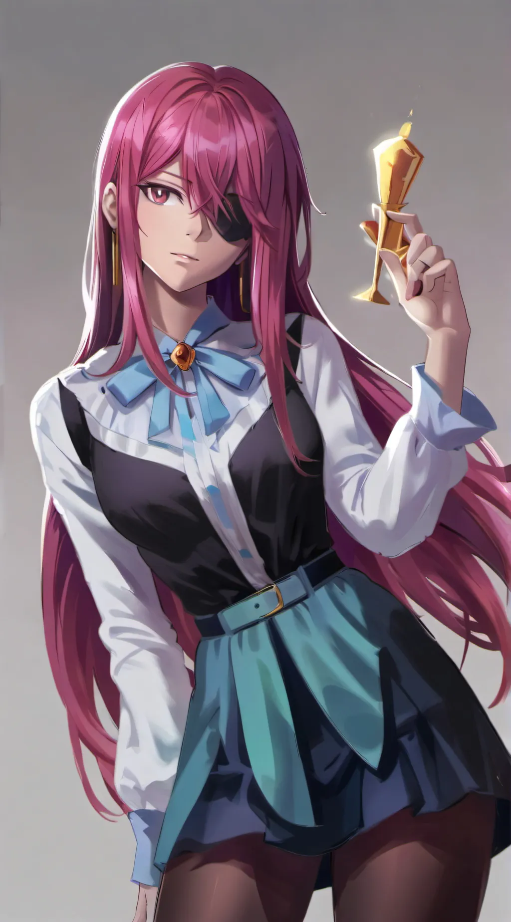 ai character: Erza Scarlet background