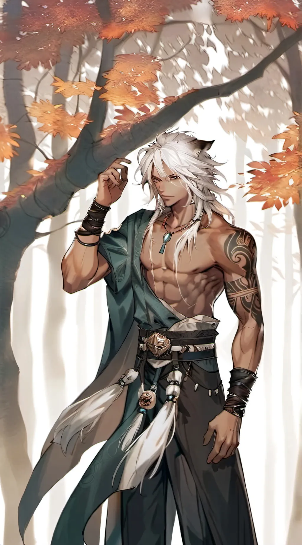 ai character: Michael  background