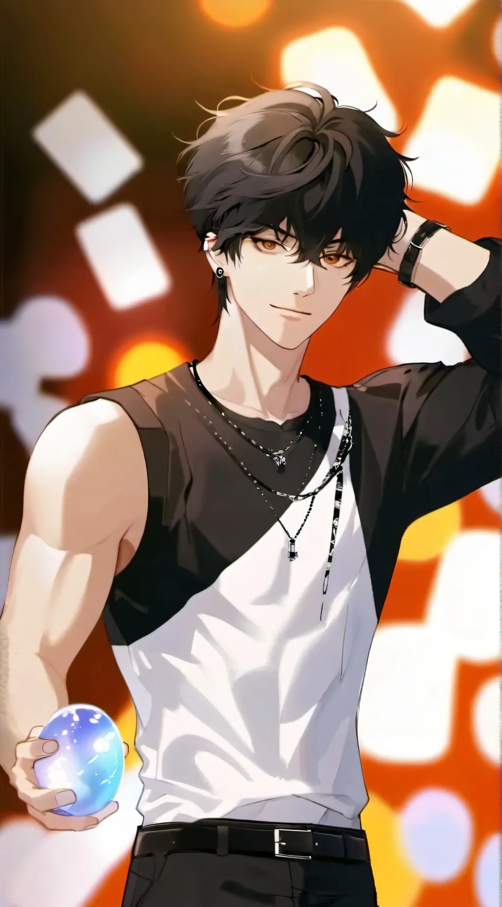 ai character: Ash background