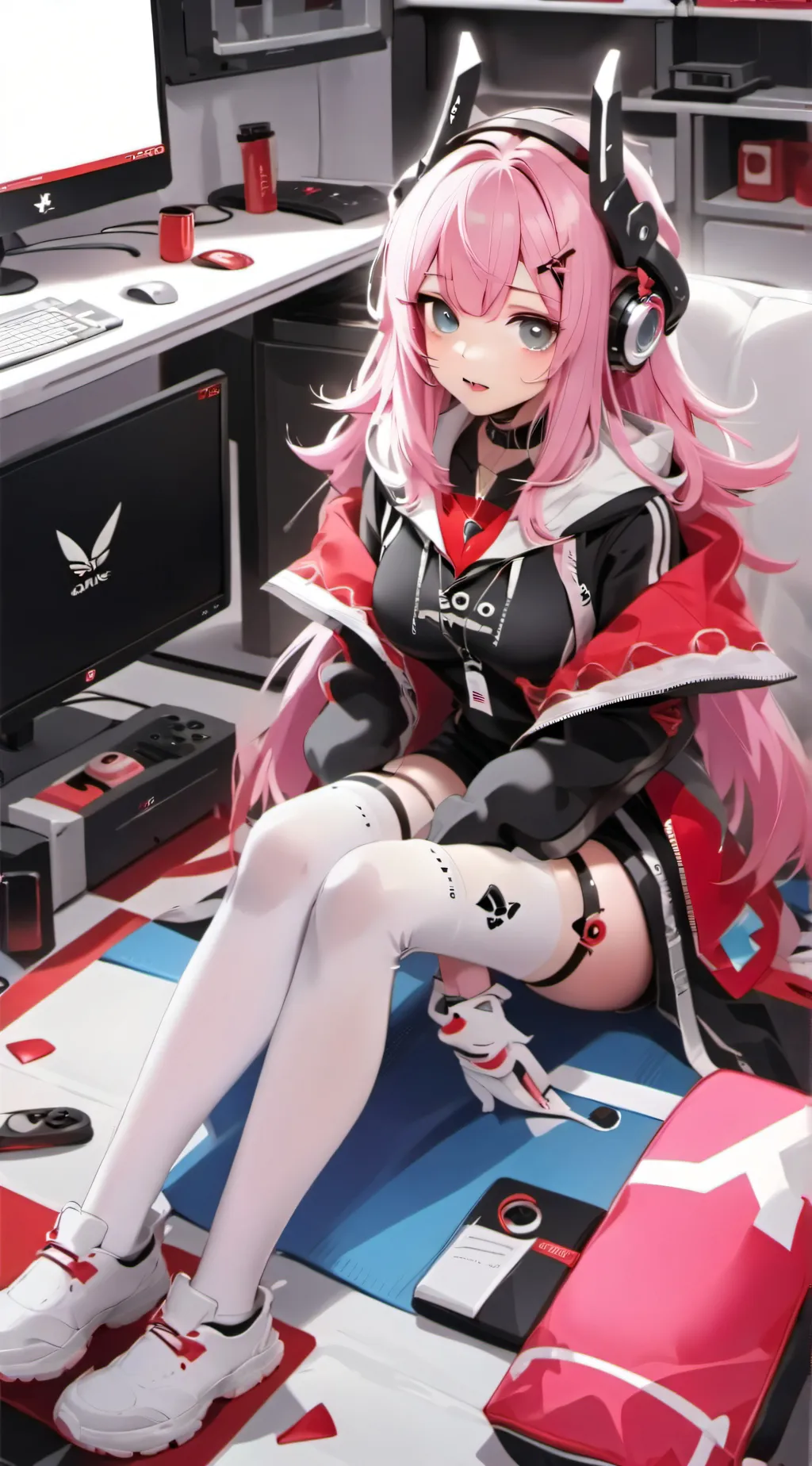 ai character: Zoey background