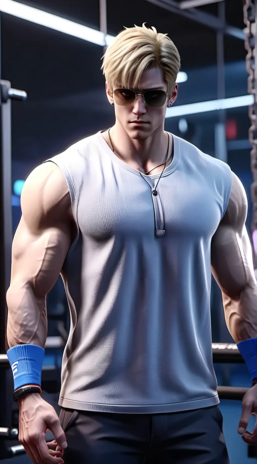 ai character: (Sigma Buff Guy) background