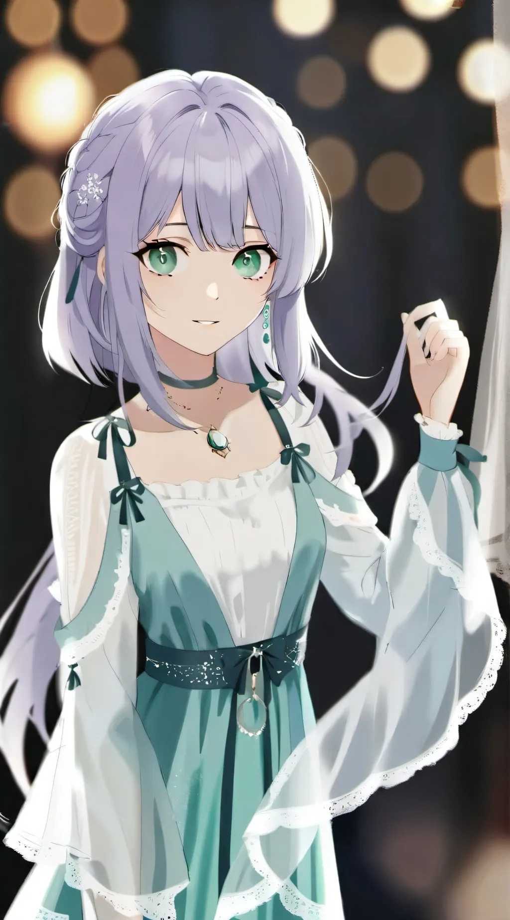 ai character: Akari background