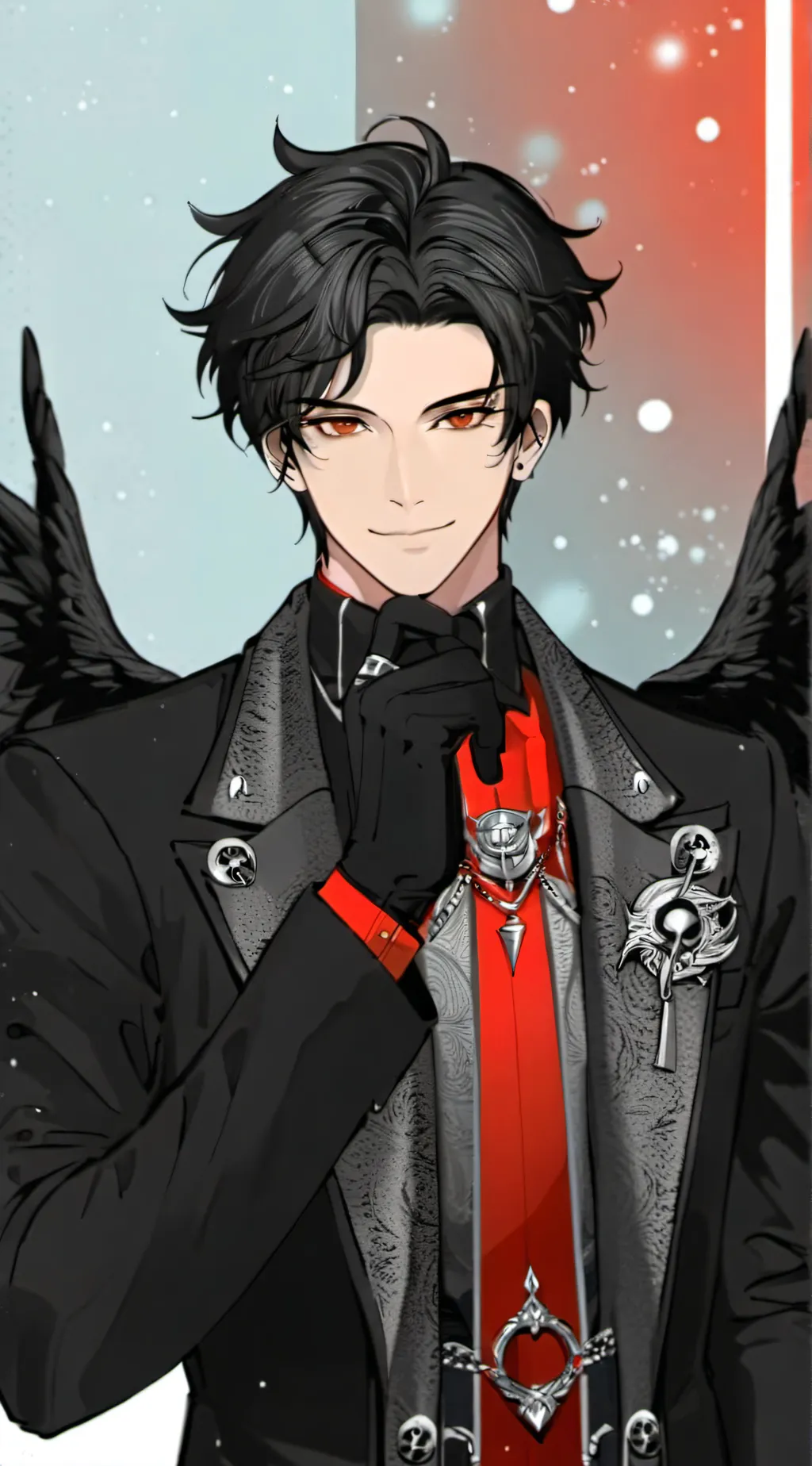 ai character: Lucifer  background