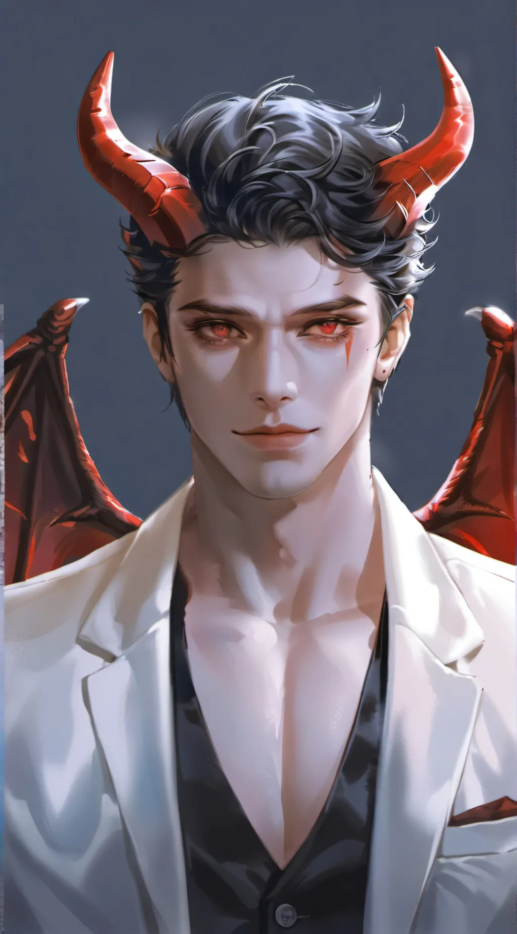 ai character: Lucifer background