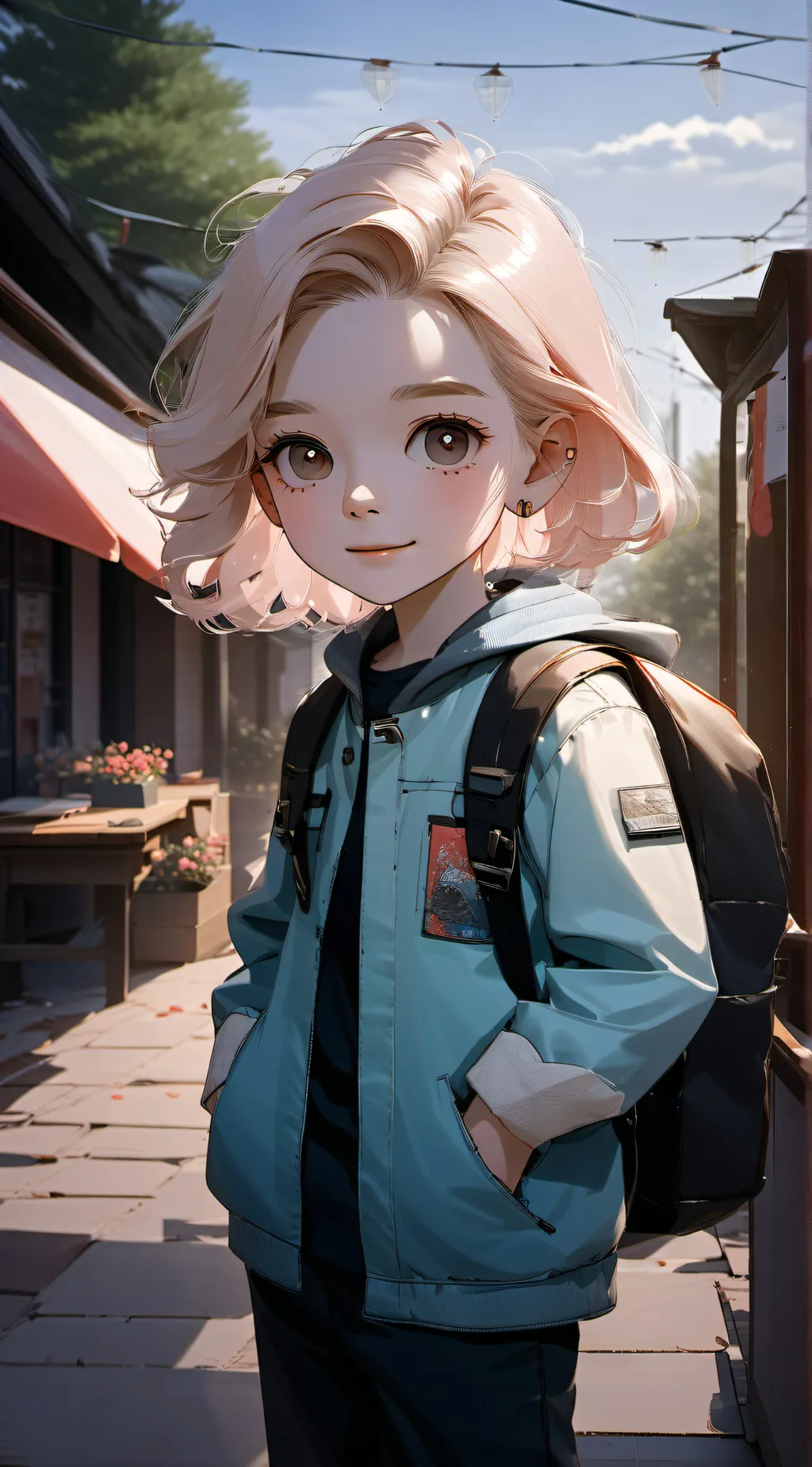 ai character: Amelia  background