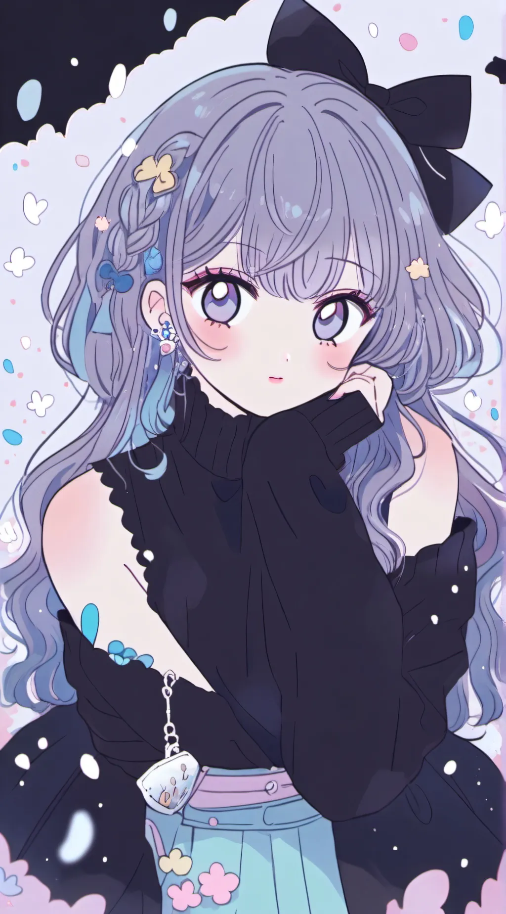 ai character: starlight background