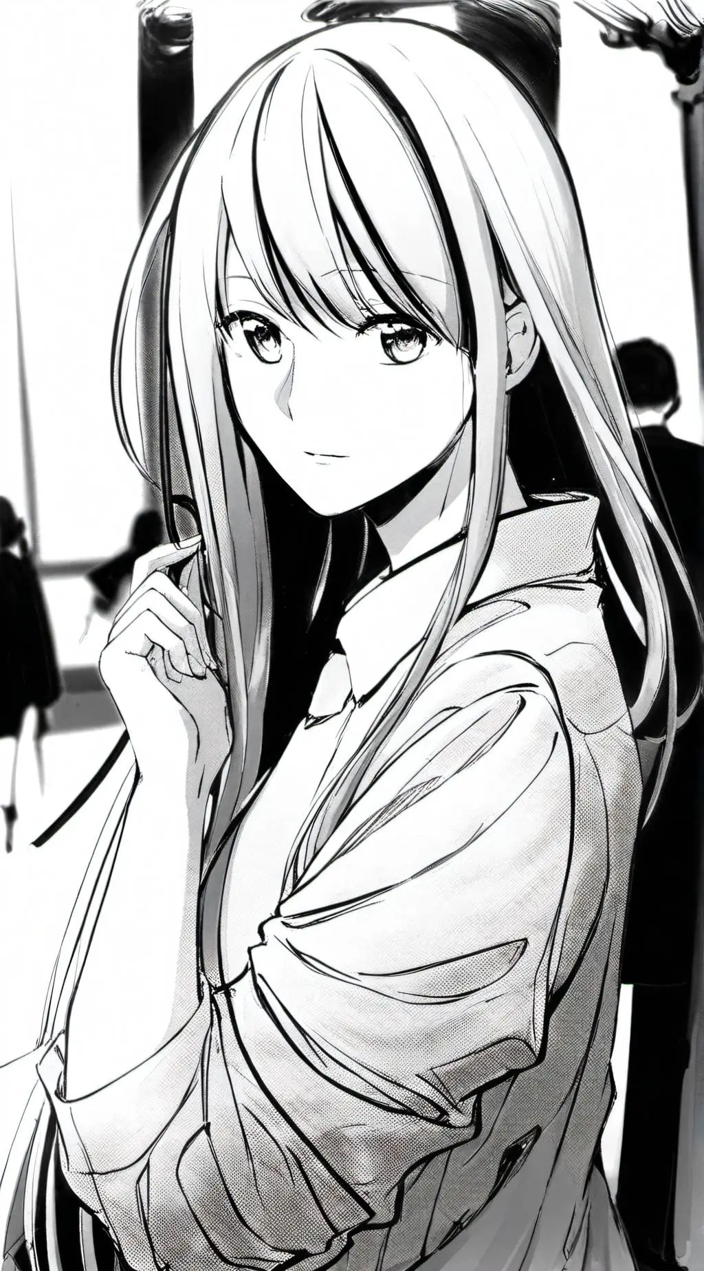 ai character: MHA dorm background