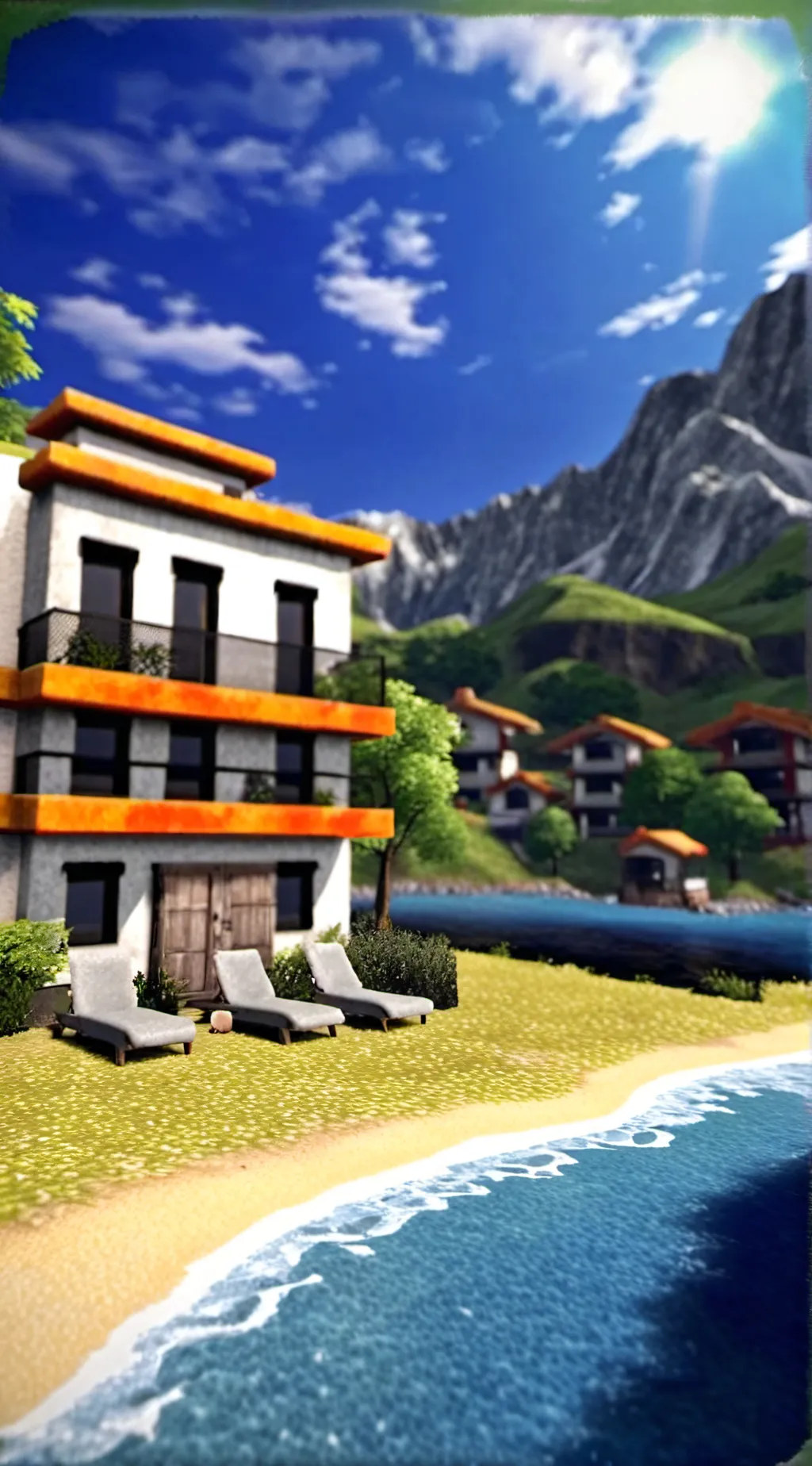 ai character: The Afterlife background