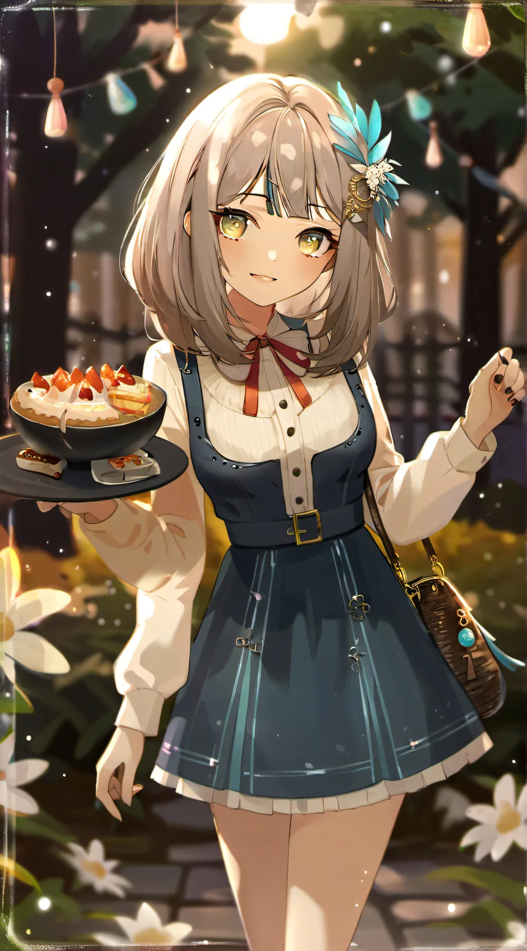 ai character: amy background