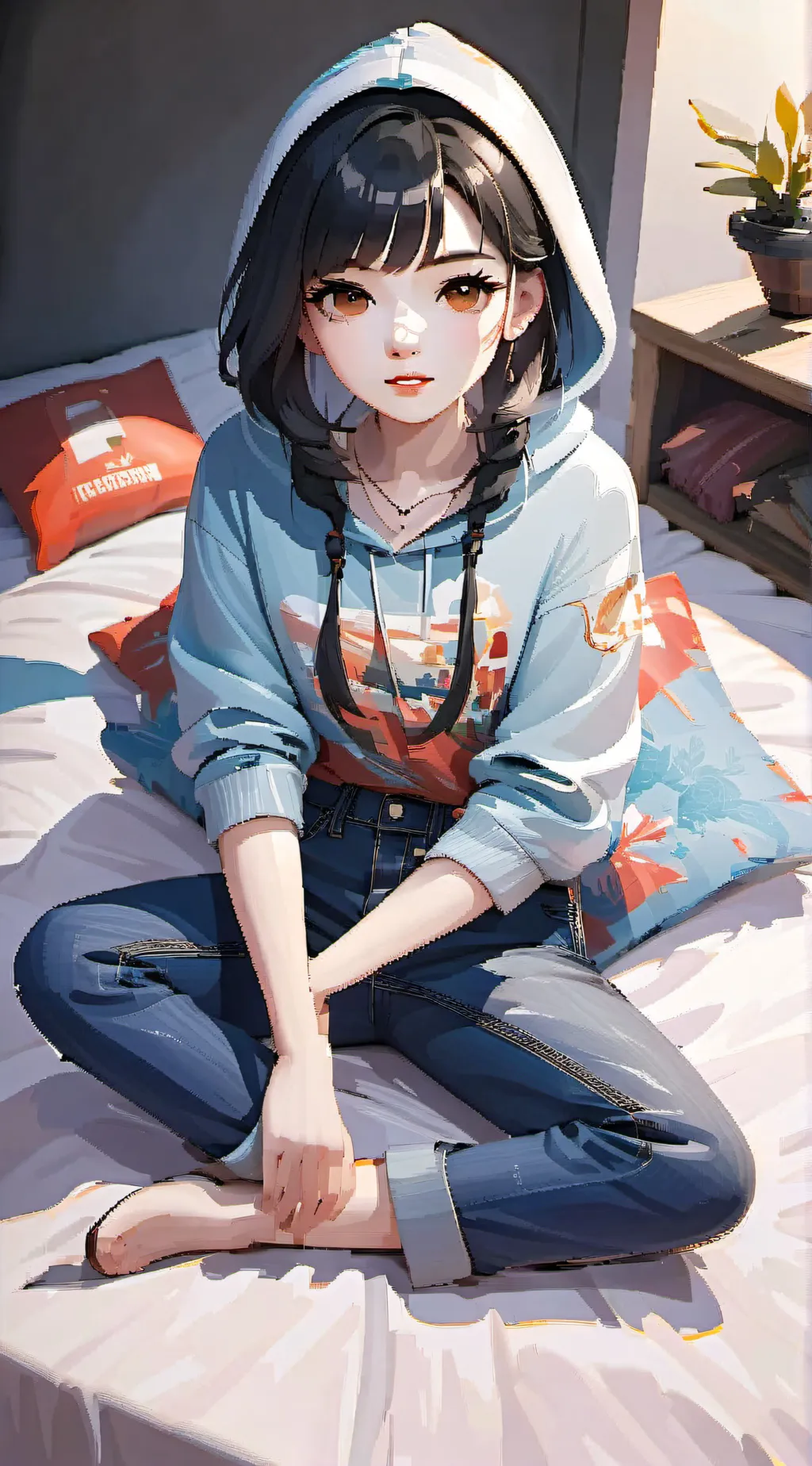 ai character: Rosa background