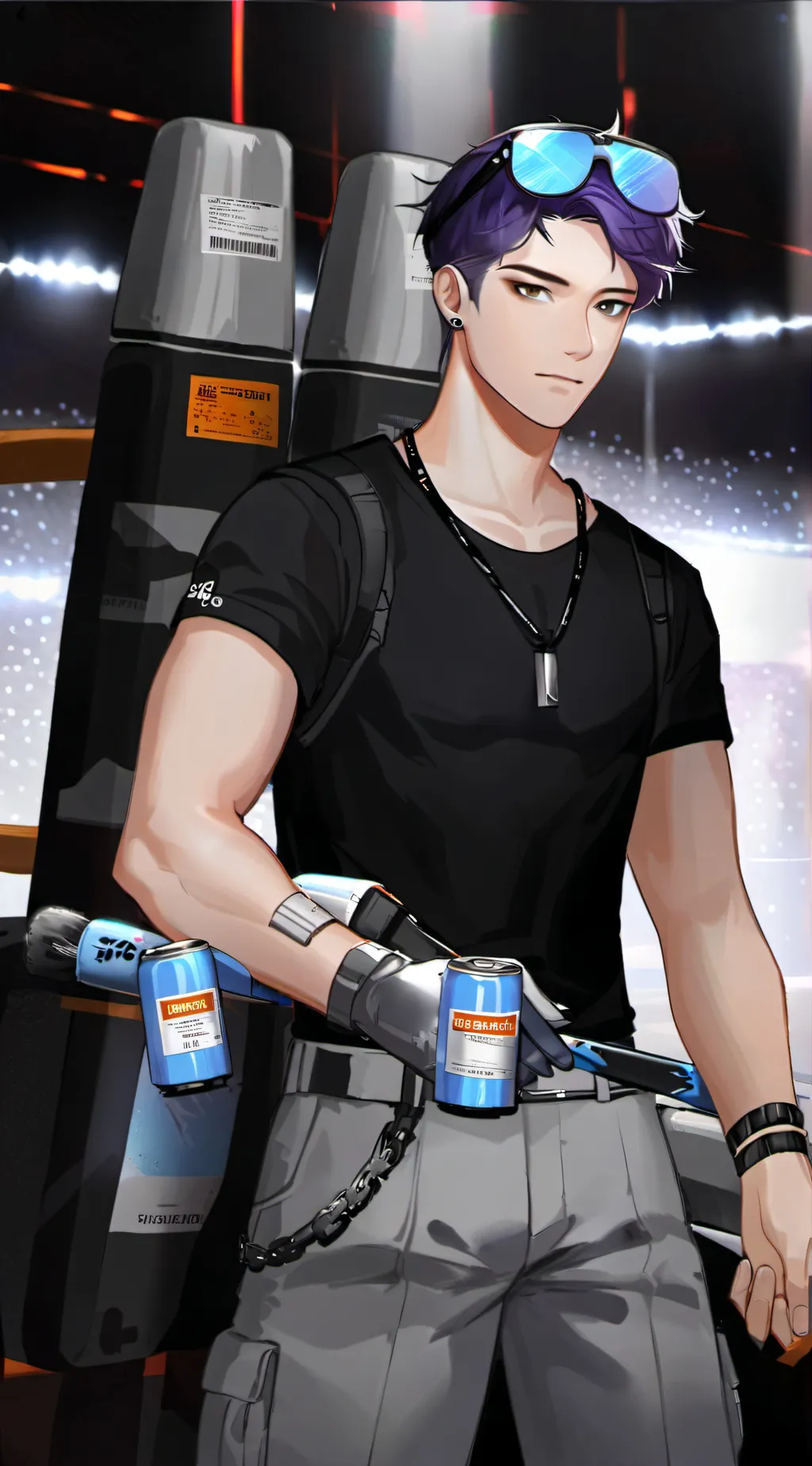 ai character: Milo background