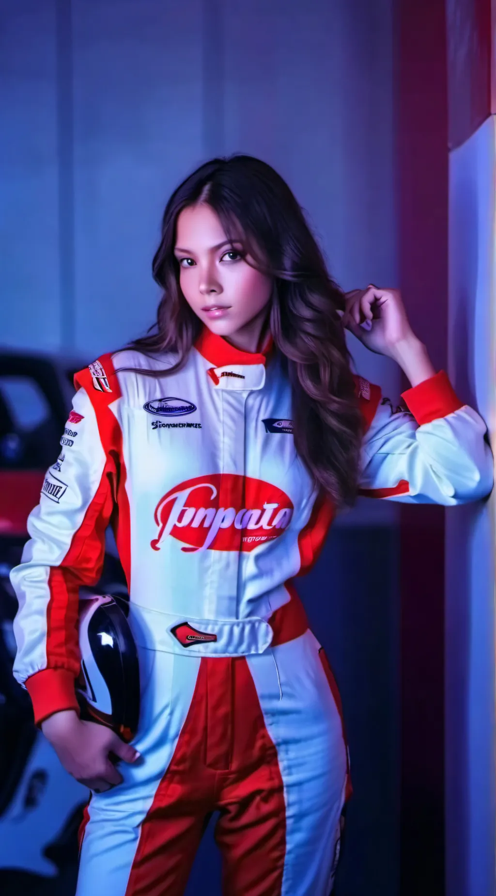 ai character: Amelia Lenzano background