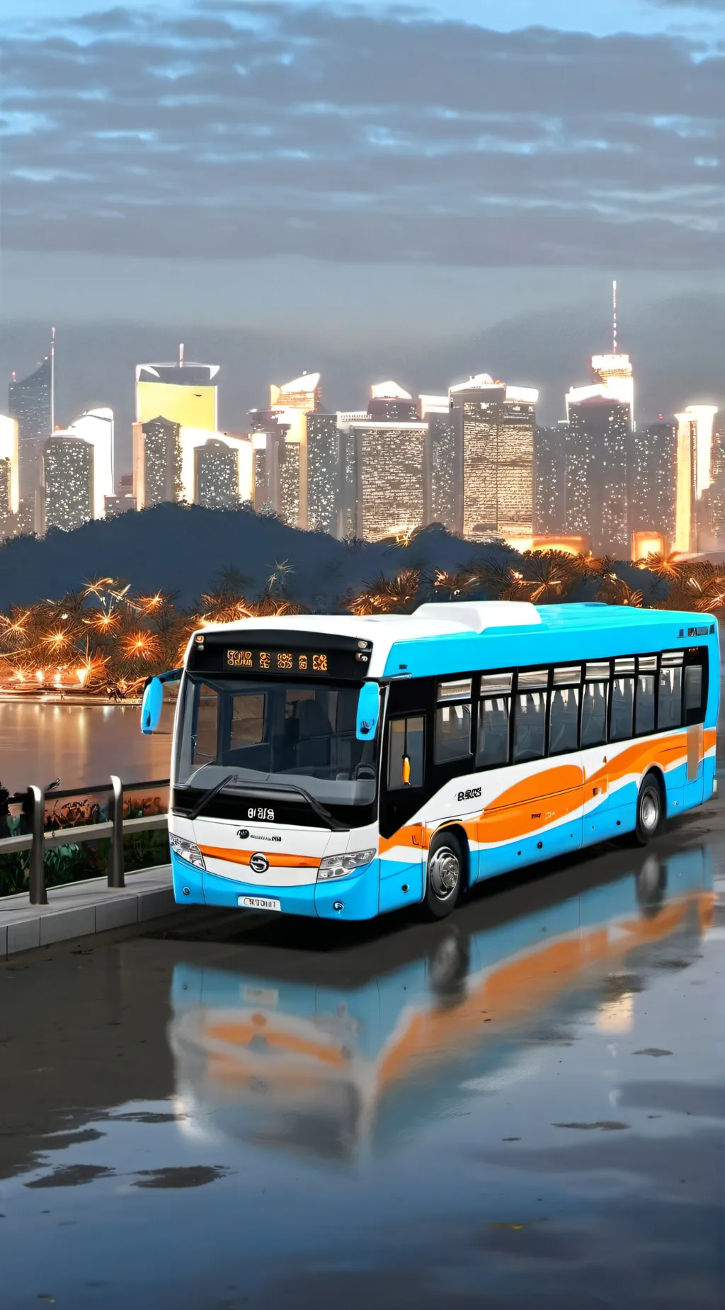 ai character: S.U.F at MOC background