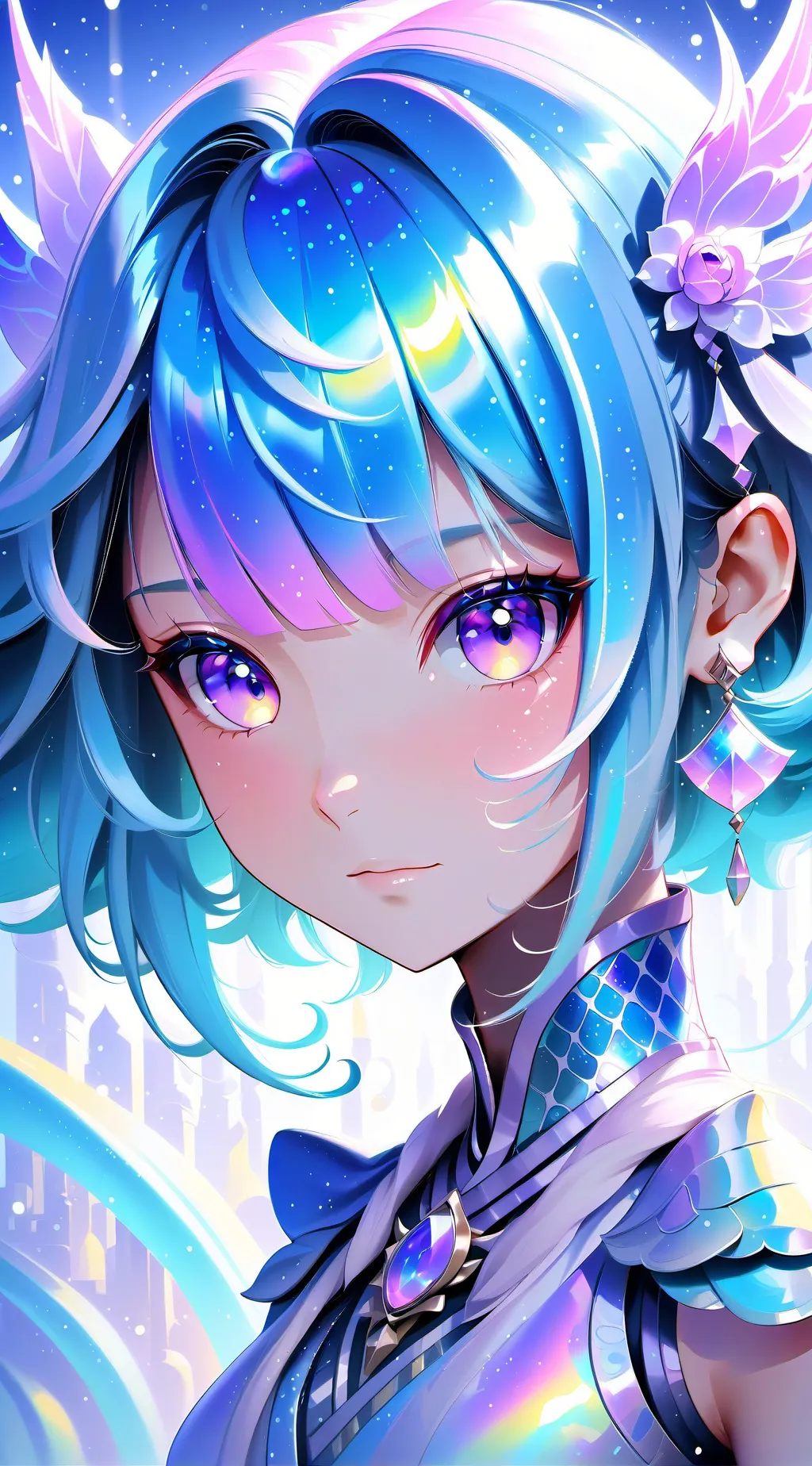 ai character: girlfriend  background