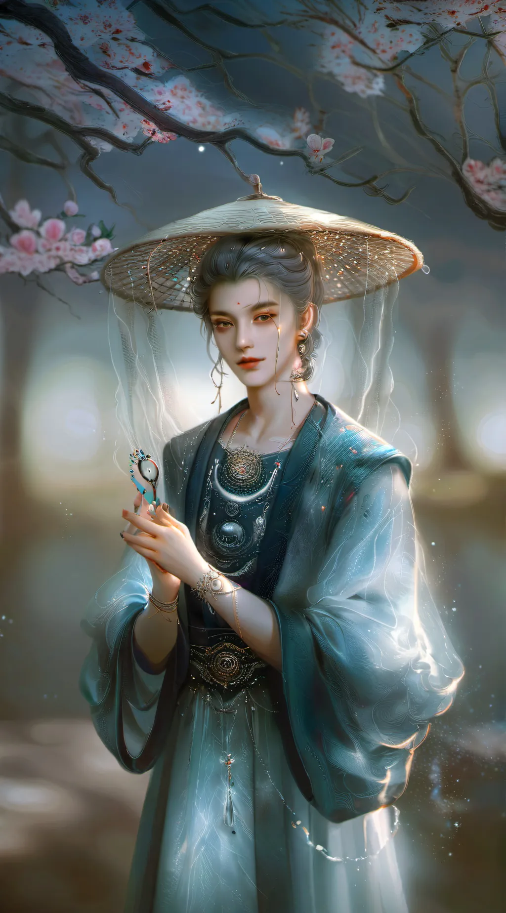 ai character: hi background