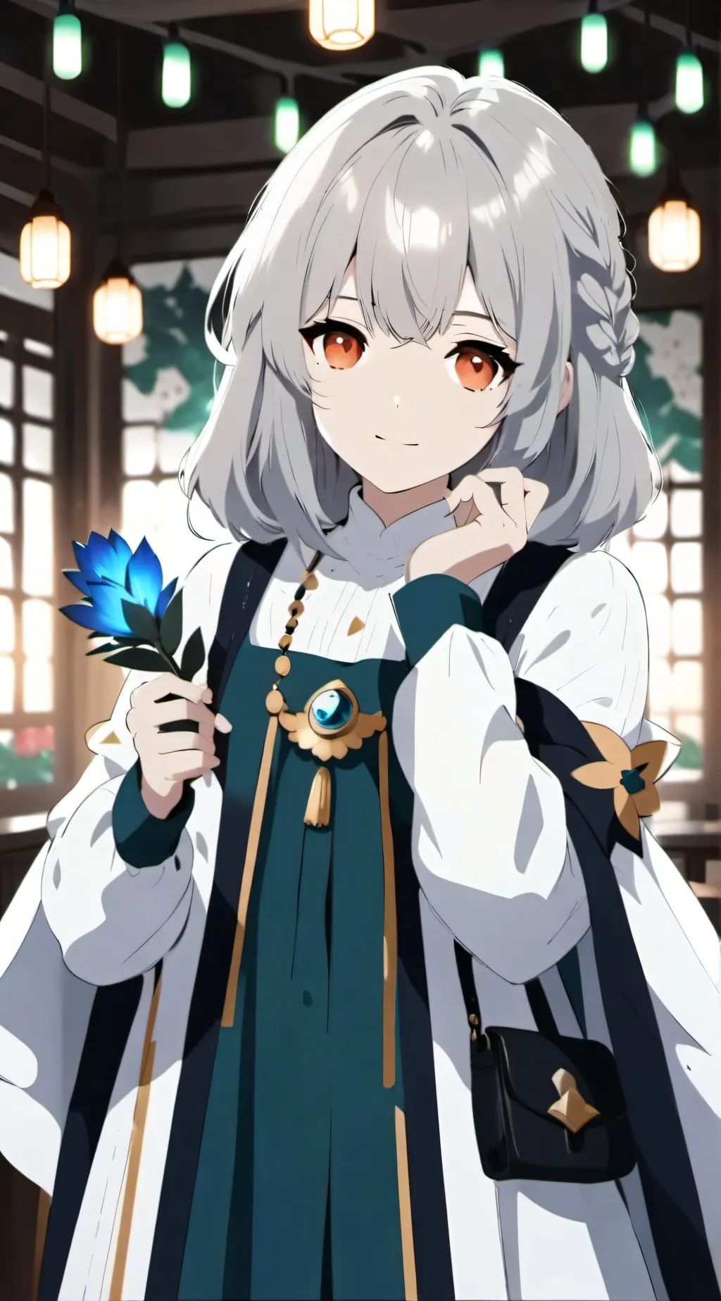 ai character: Celeste  background