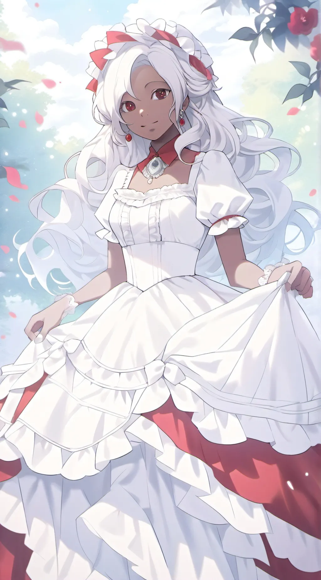 ai character: sarah background