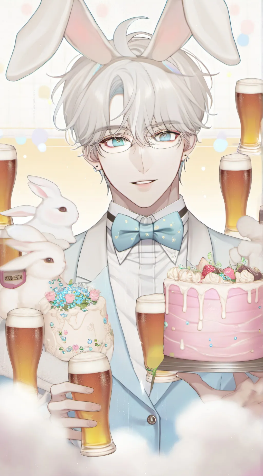 ai character: ♤Mako♤ background