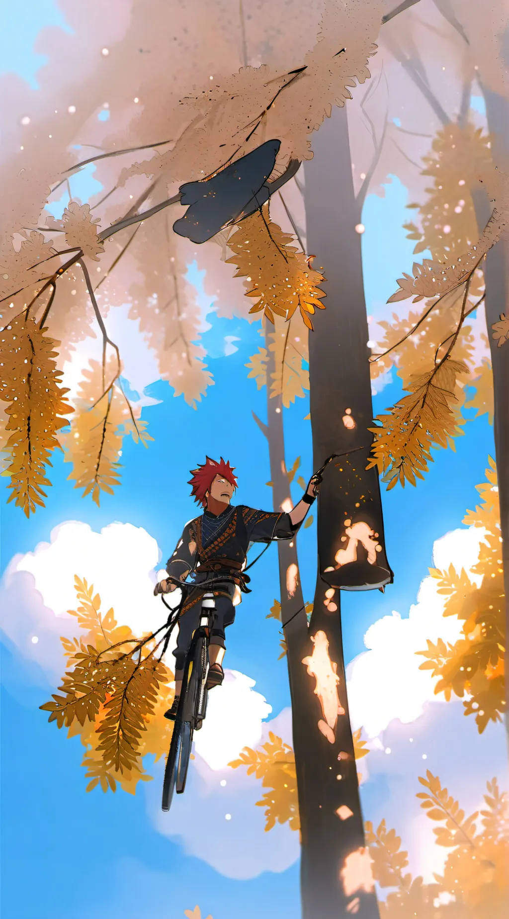 ai character: Kirishima (Aged)  background